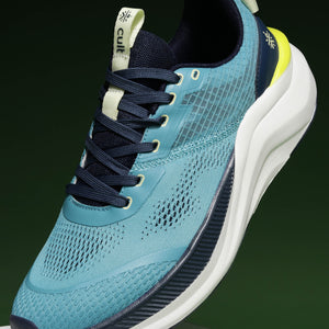 cult Men's Kairo Running Shoes - Sky Blue/Navy