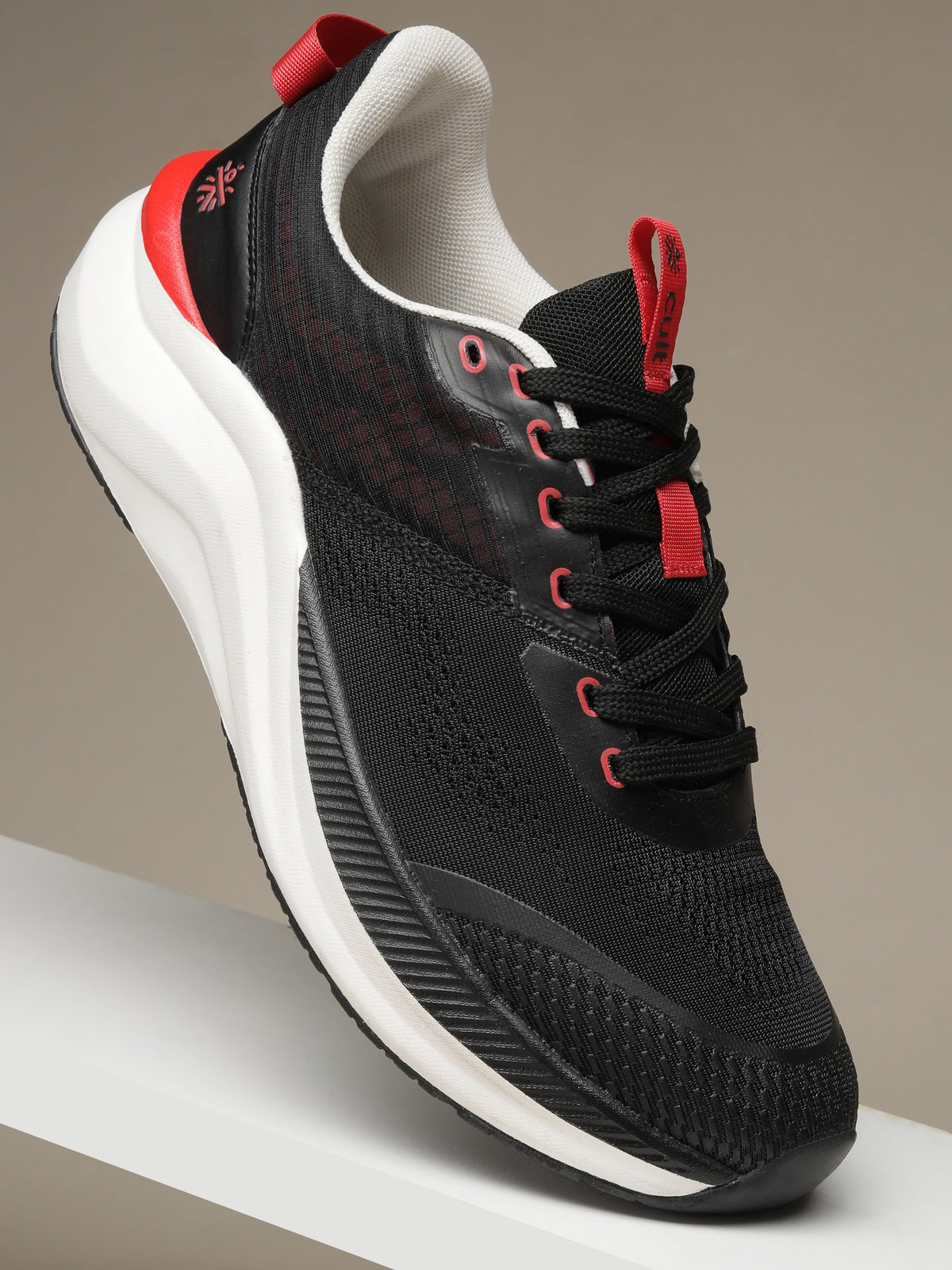 cult Men's Kairo Running Shoes - Black/Red