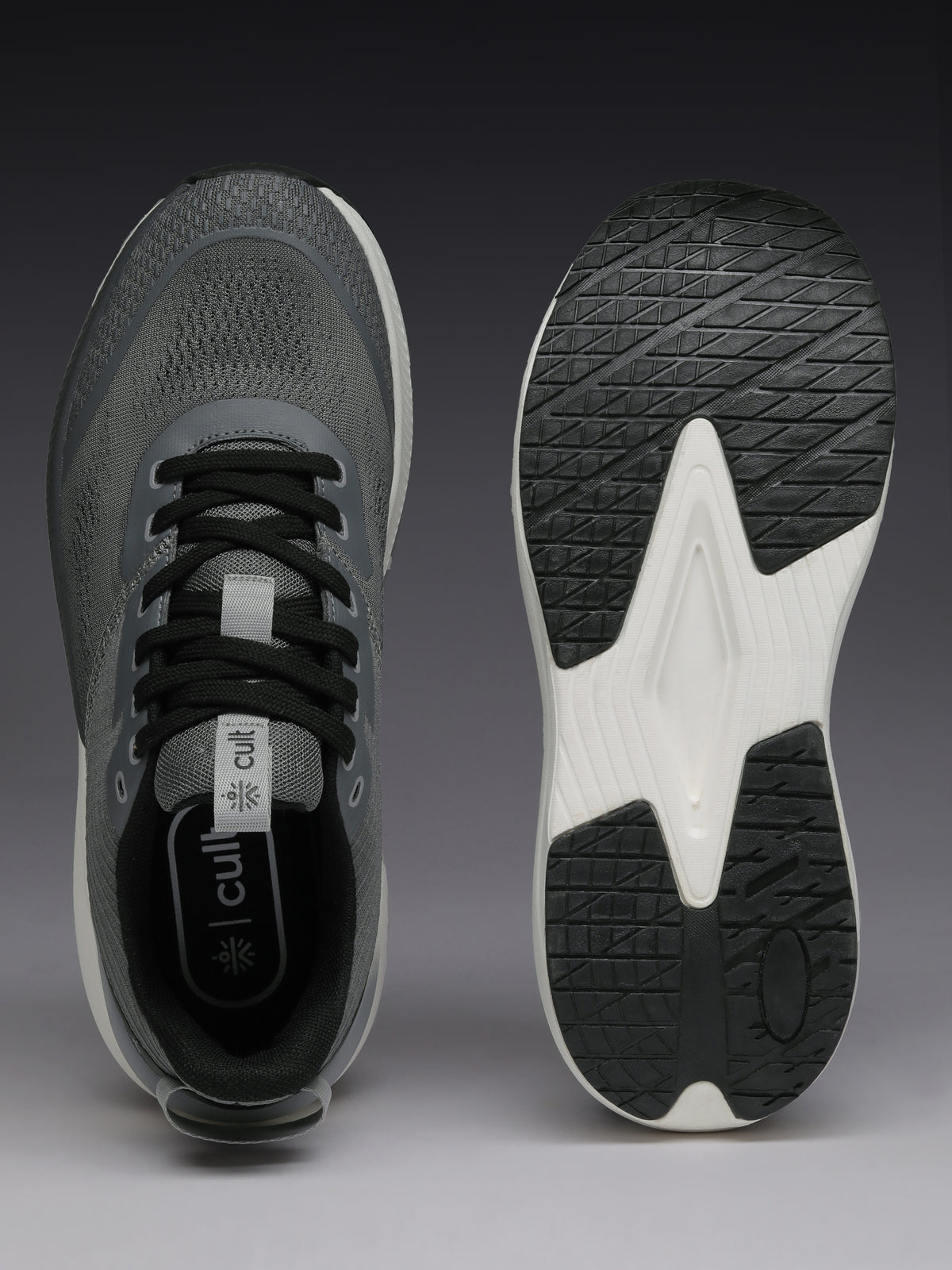 cult Men's Kairo Running Shoes - D.Grey