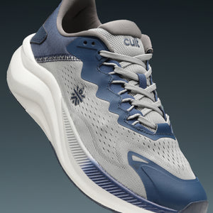 cult Men's Zeon Running Shoes - L.Grey/Teal