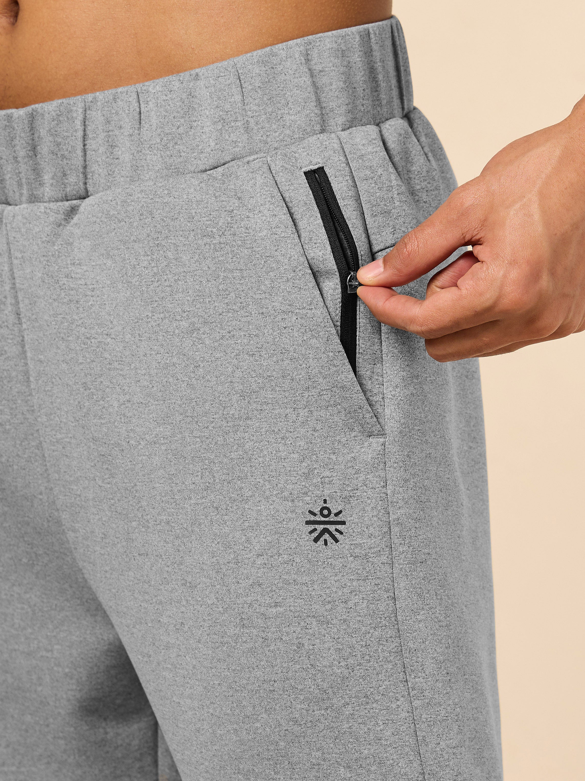Men's Muscle Activate Grey Joggers
