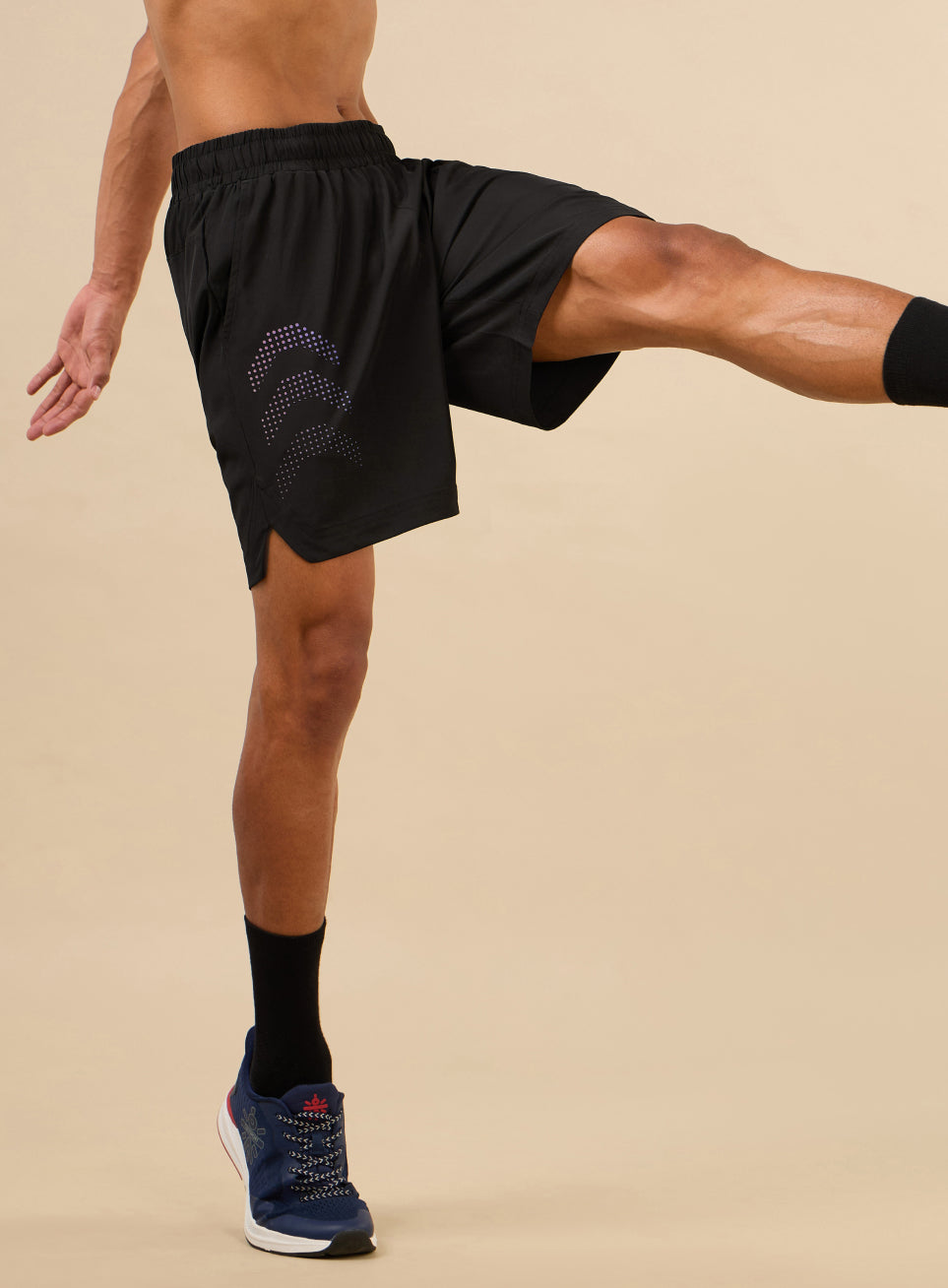 Men's Black Train Impact Shorts