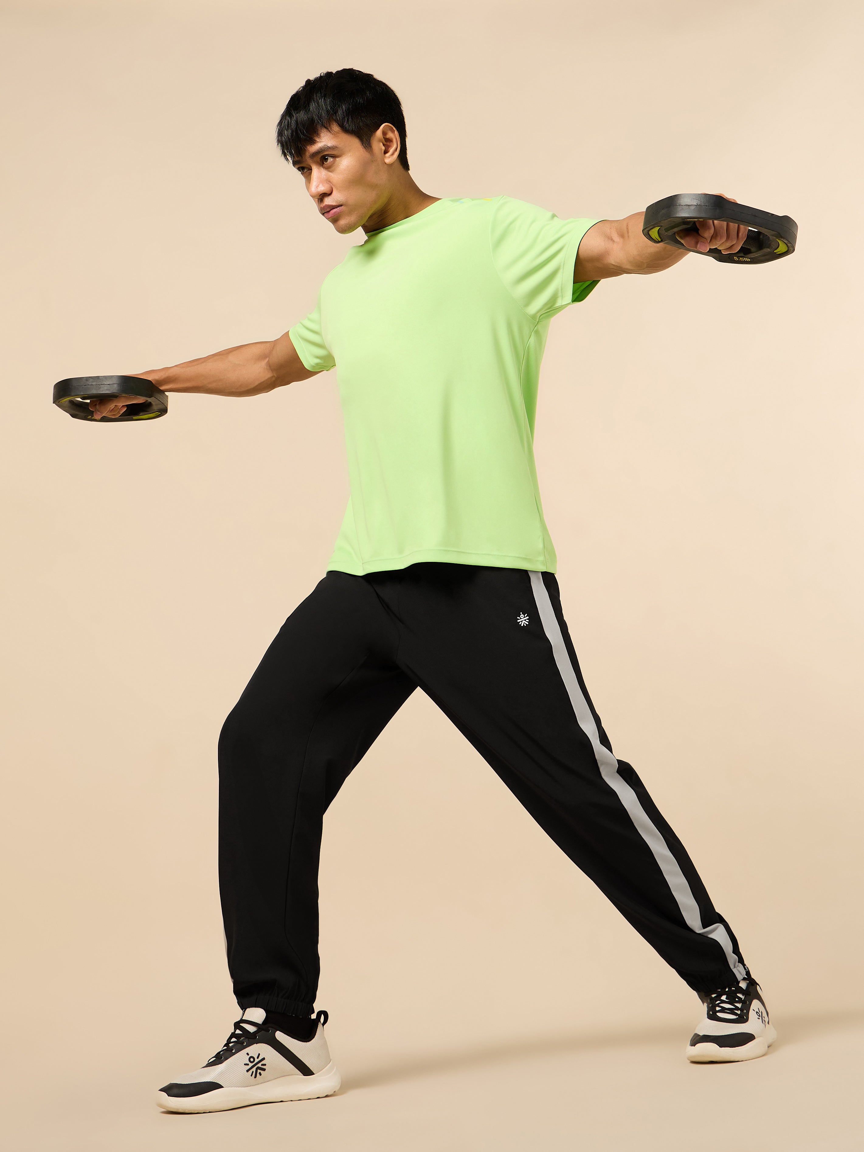 Men's Black Workout Joggers