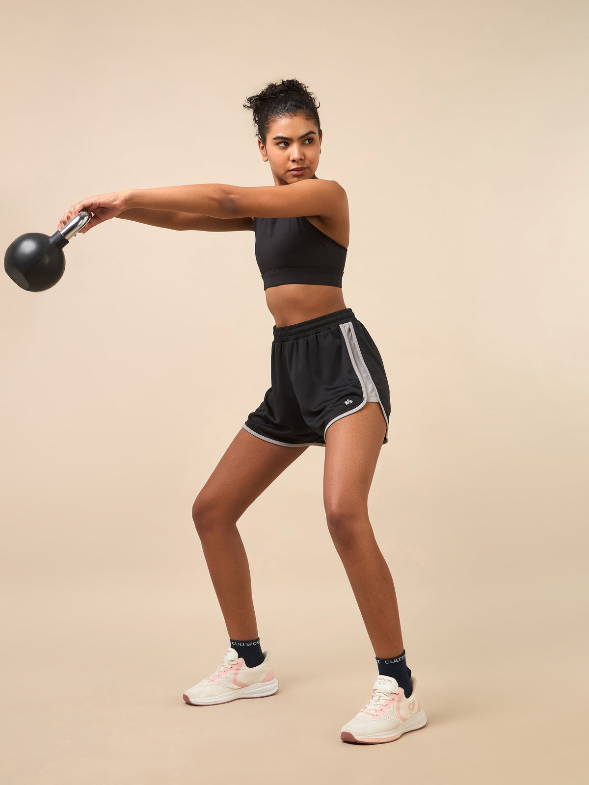 Women's Black Flex Shorts