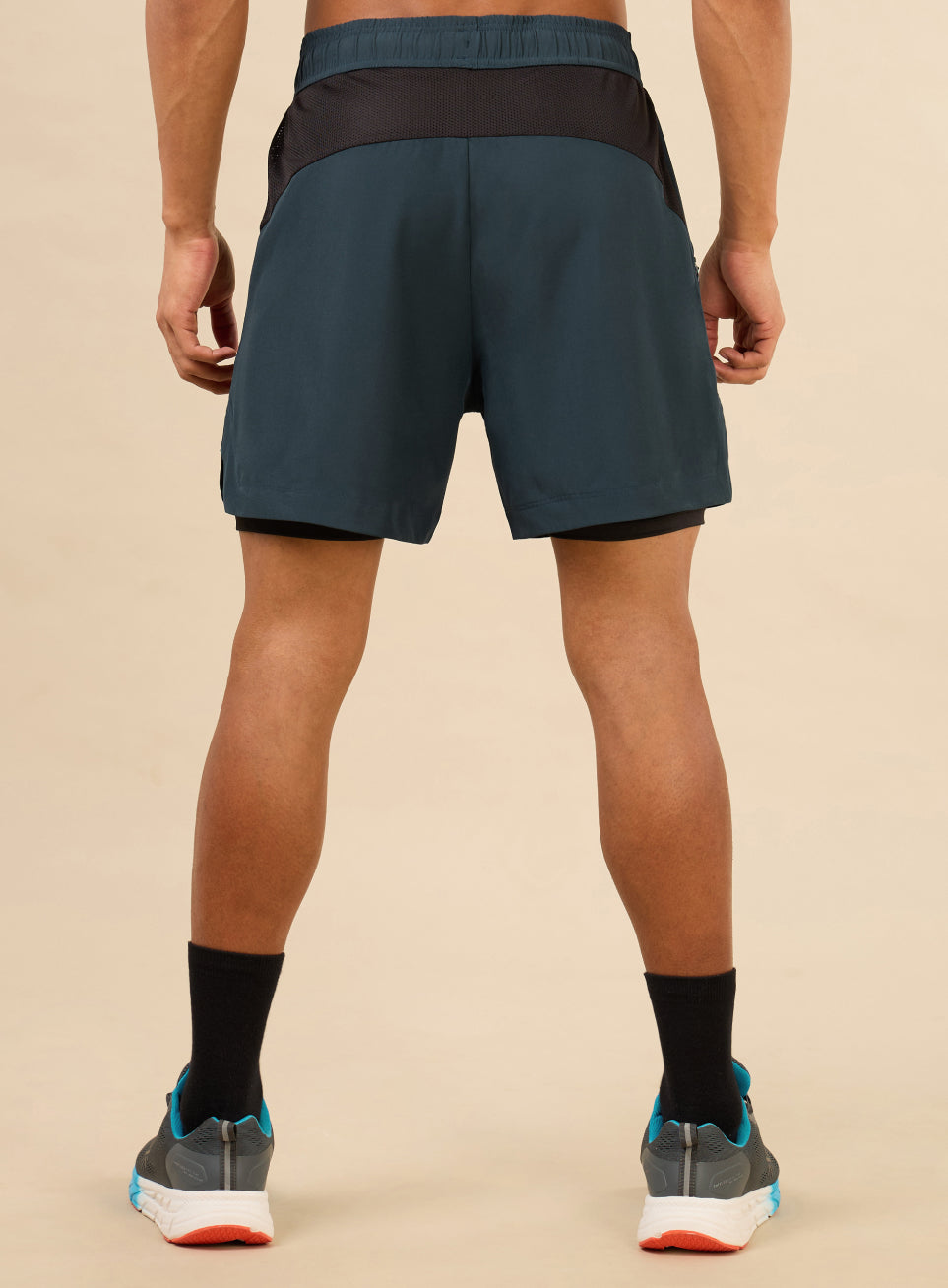 Men's Dopamine Energy Neon Green Training Shorts