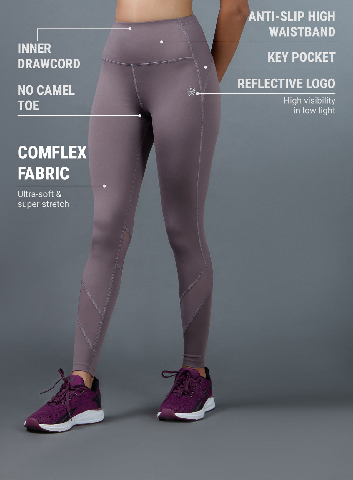 Women's Wine Run Forward Tights