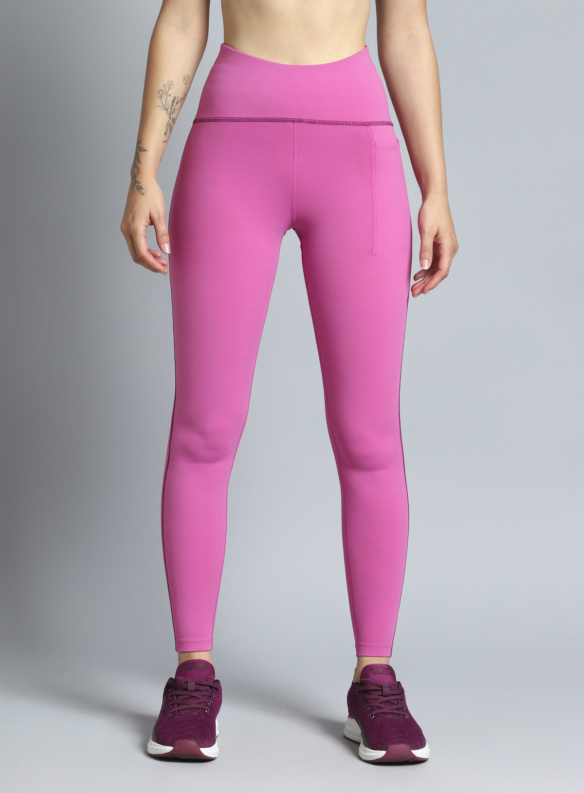 Women's Pink Training Sculpted COMFlex Tights