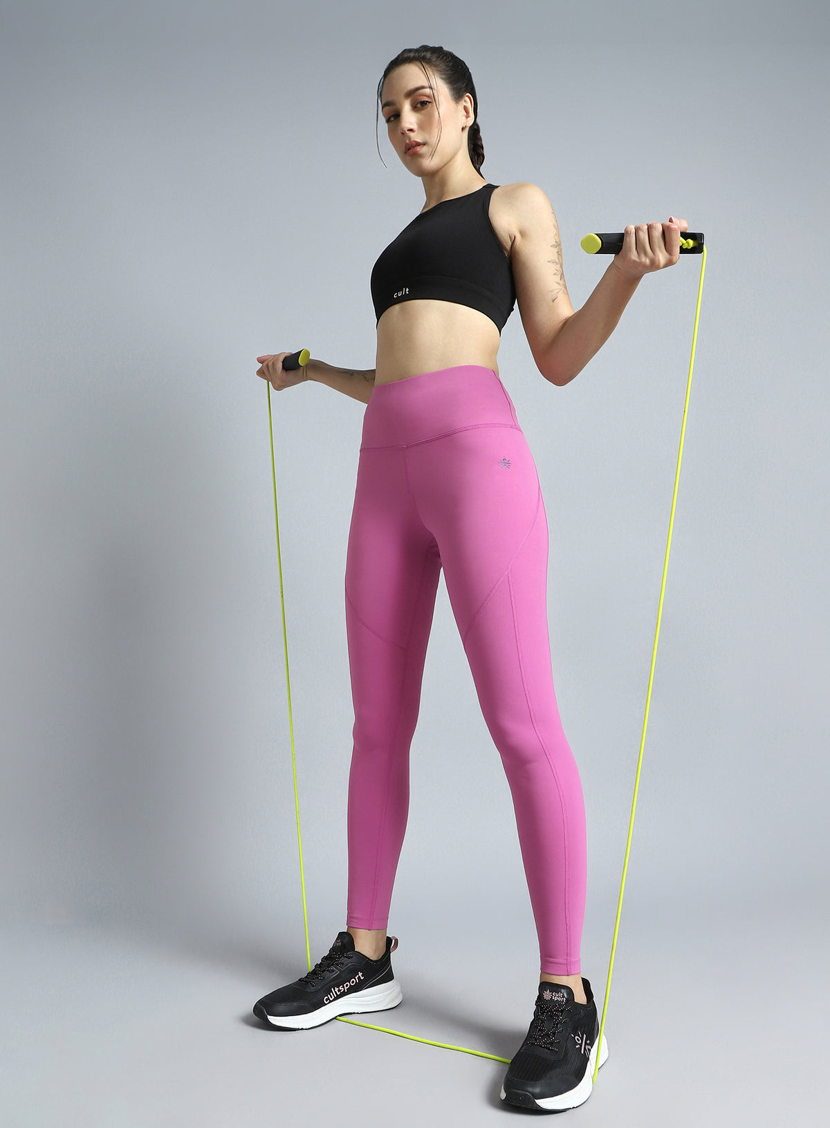 Women's Pink Train In Workout COMFlex Tights