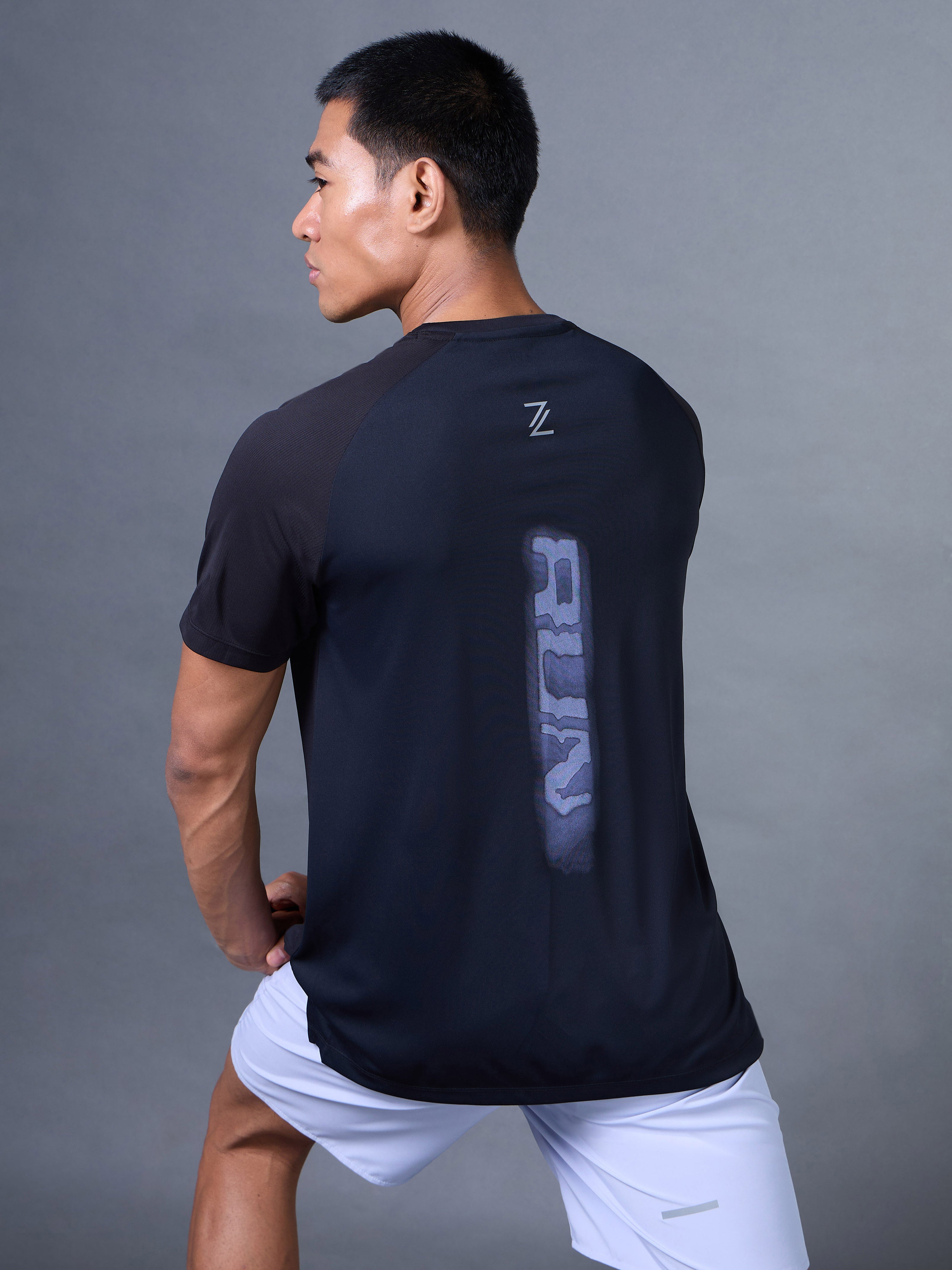 Men's Black Everyday Run T-shirt