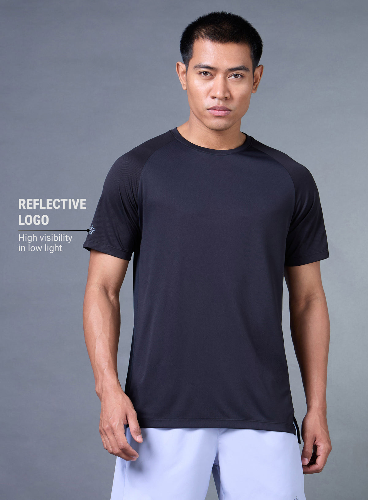 Men's Black Everyday Run T-shirt