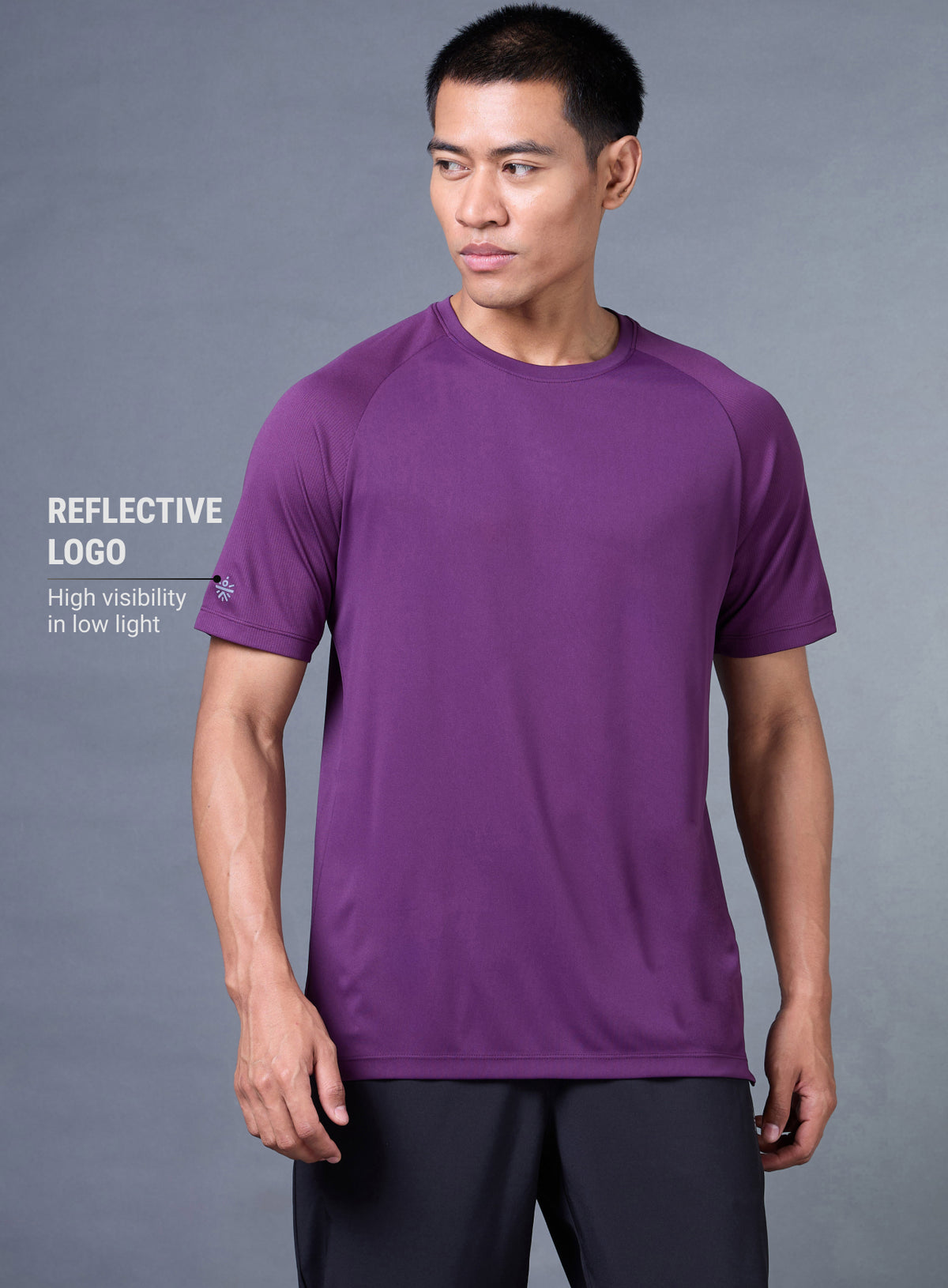 Men's Wine Everyday Run T-shirt