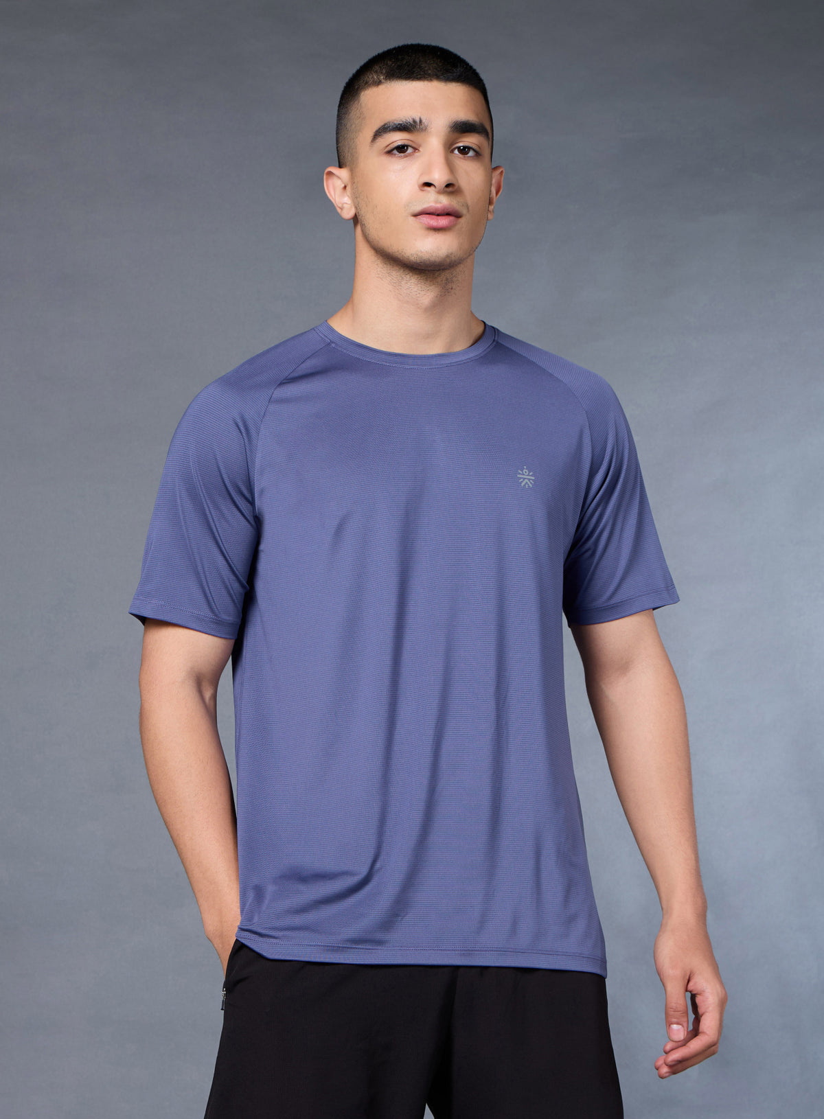 Men's Purple Run Forward T-shirt