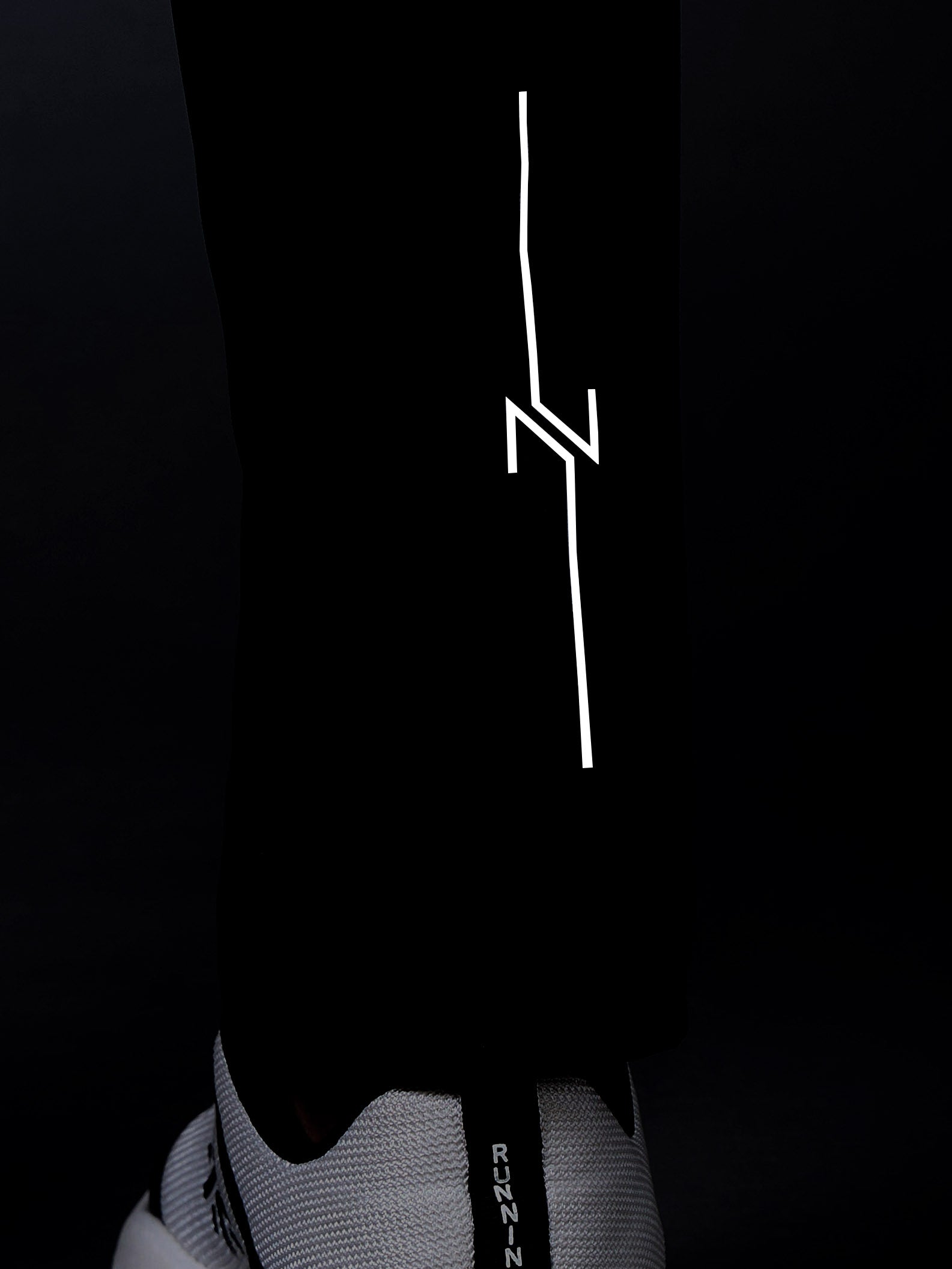Men's Black Impact Running Trackpants