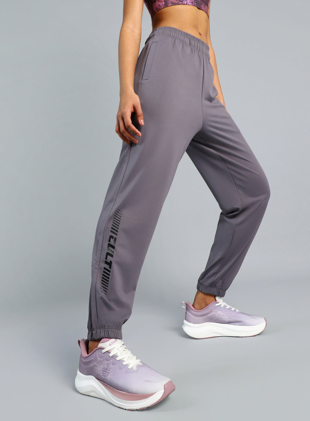 Women's Dark Grey Training All Form Joggers