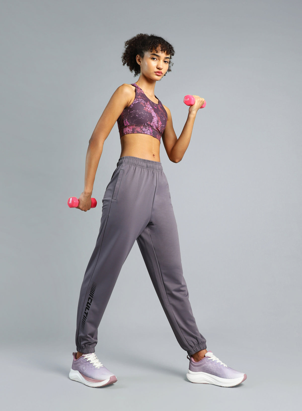 Women's Dark Grey Training All Form Joggers