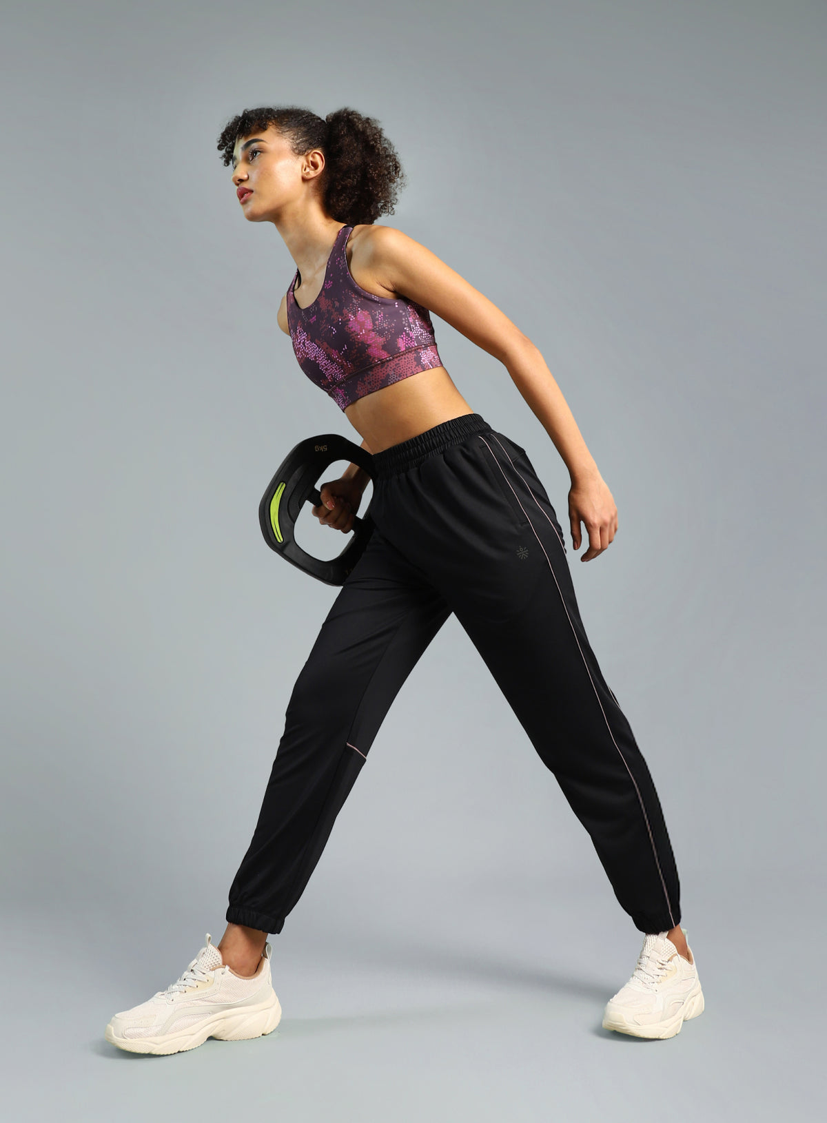 Women's Black Training Sculpted Joggers