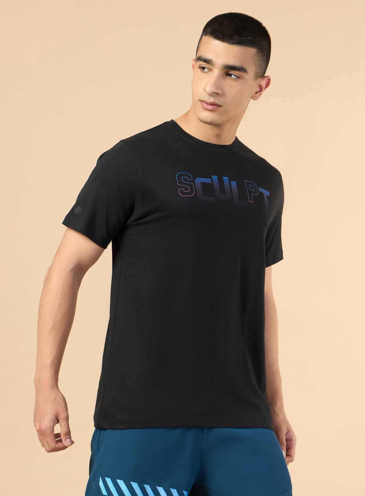 Men's Black Sculpt Graphic T-shirt
