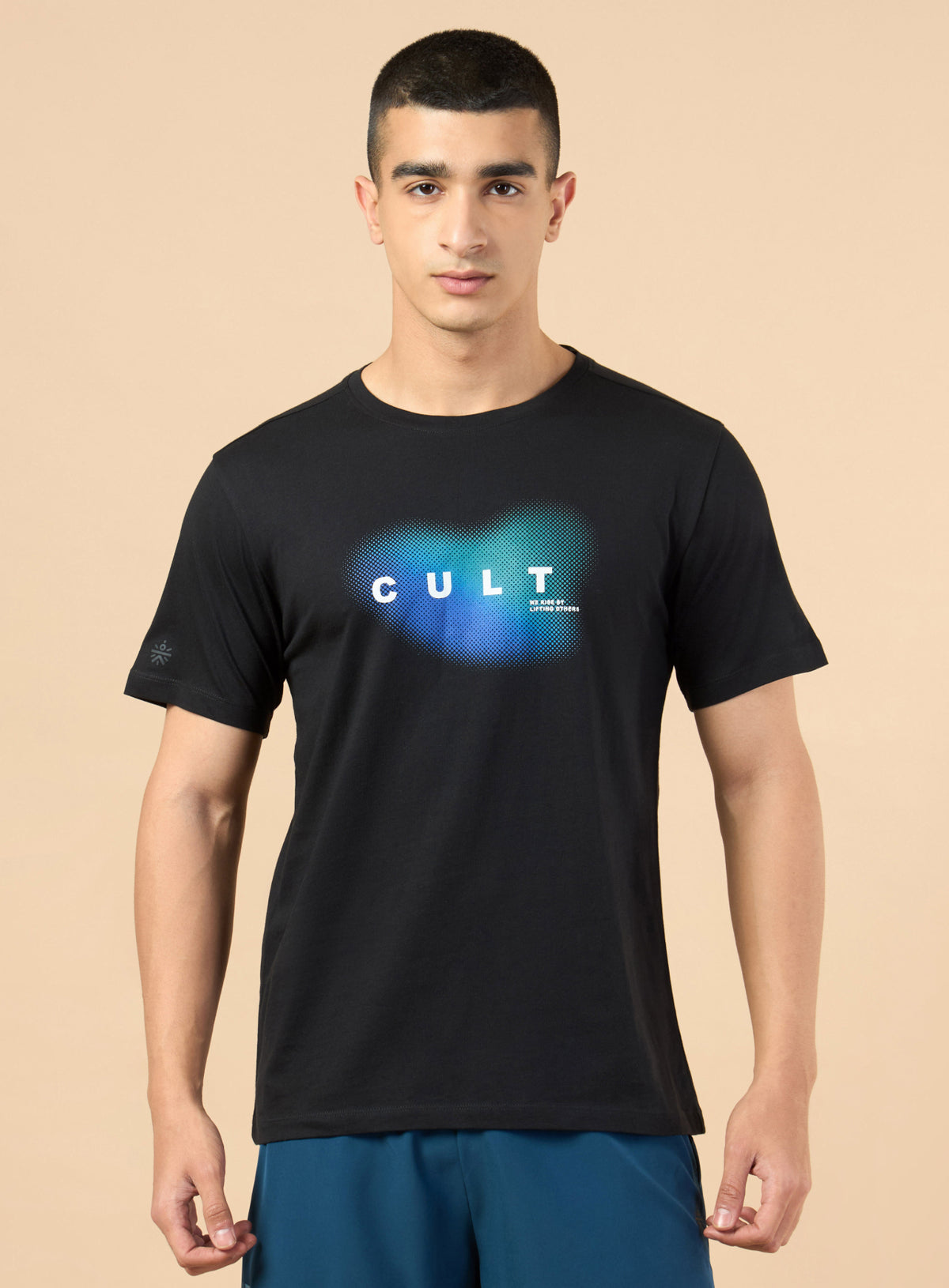 Men's Black Cult Training Graphic T-shirt