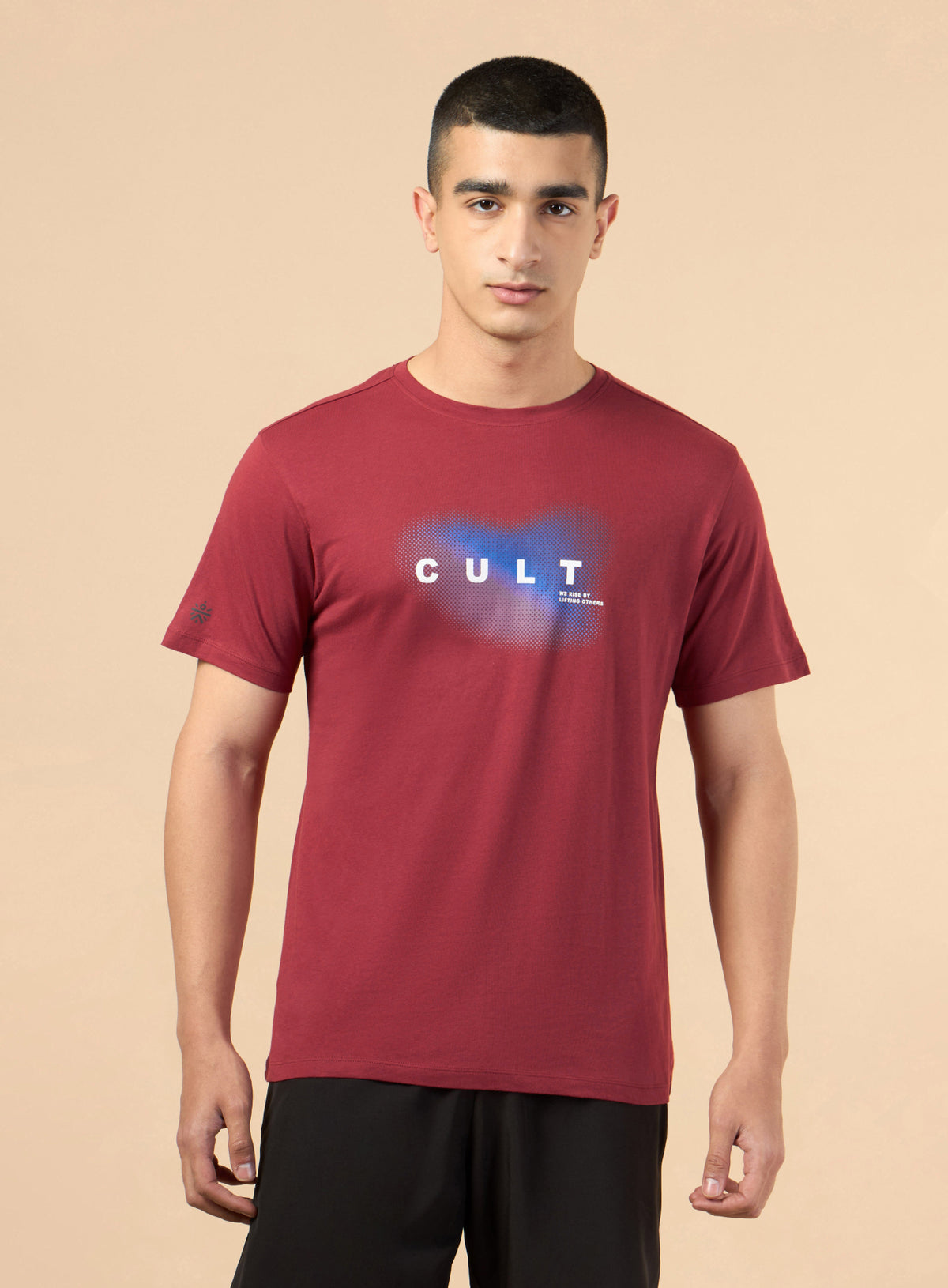 Men's Red Cult Training Graphic T-shirt