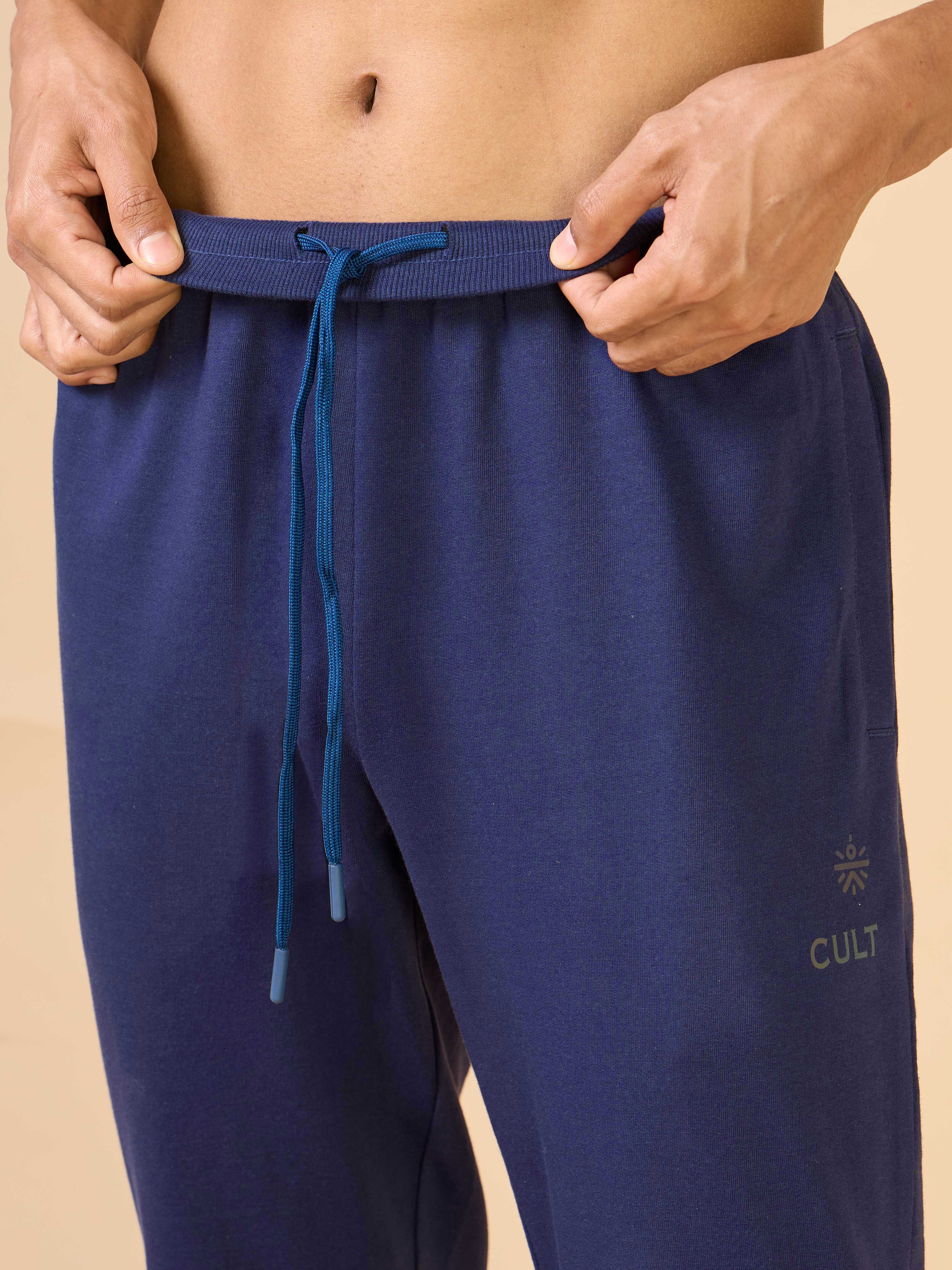 Men's Navy Training Sculpted Joggers