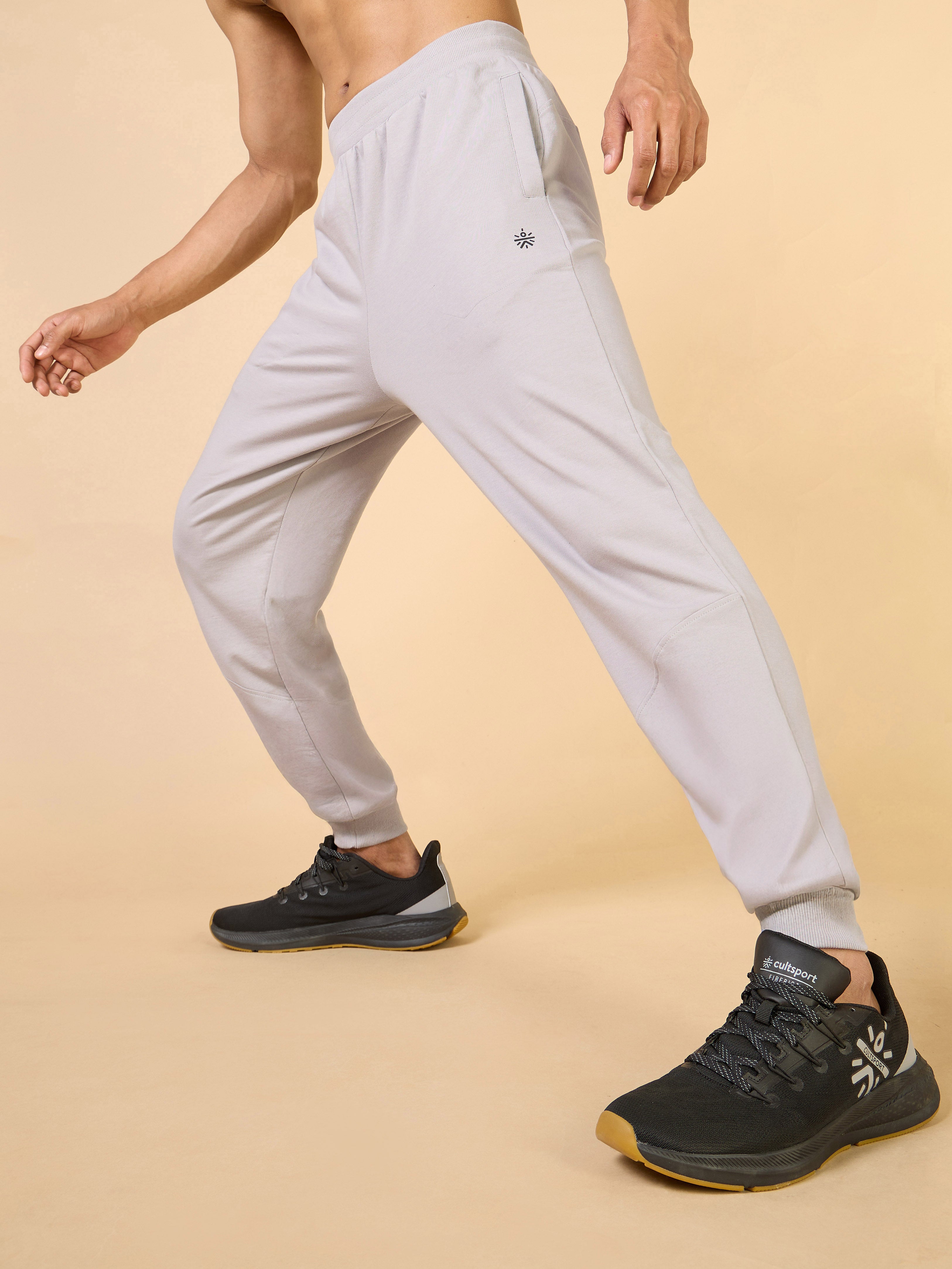 Men's Grey Training All Form Joggers