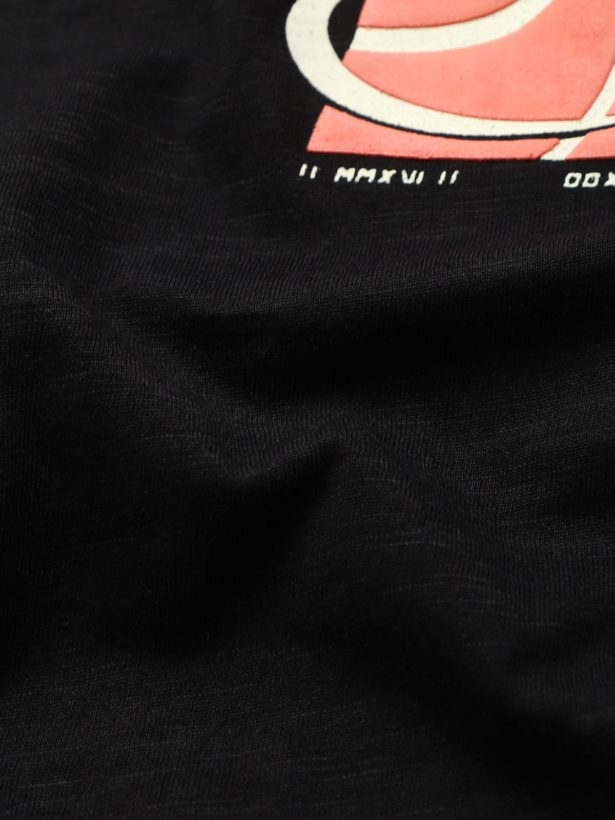 Men's Black Unstoppable Typo T-shirt