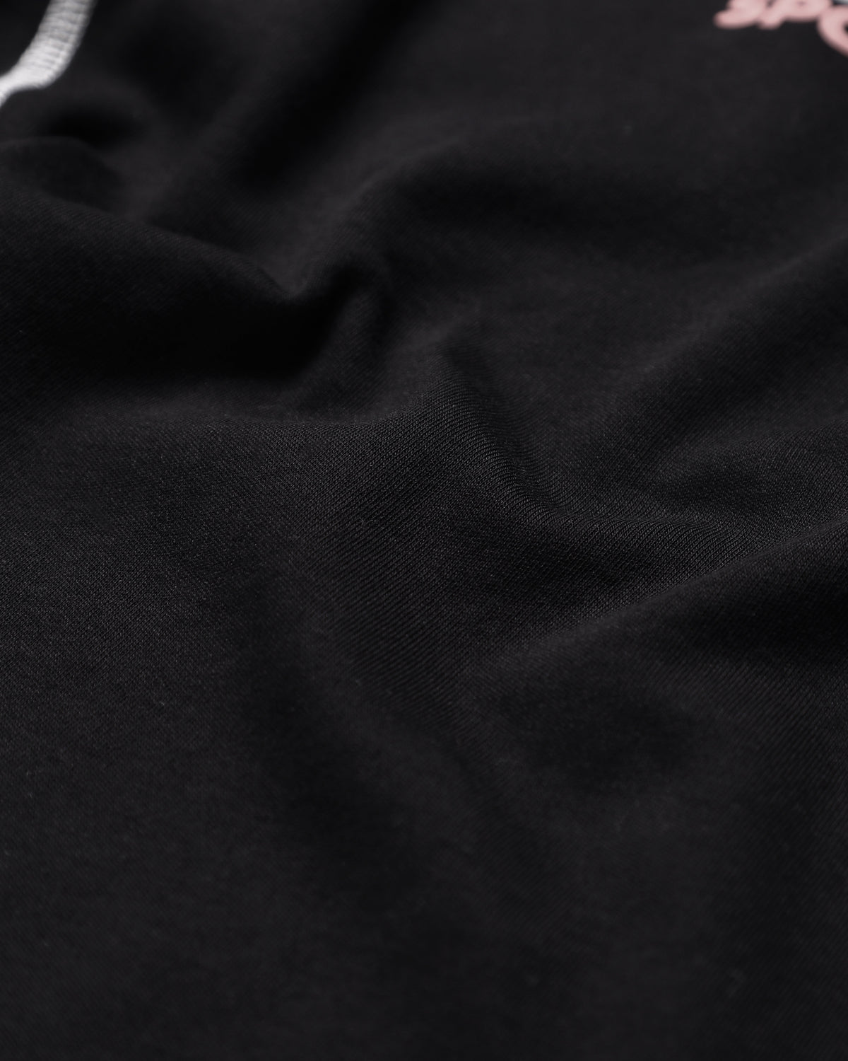 Women's Black Community Sports Relaxed fit T-shirt