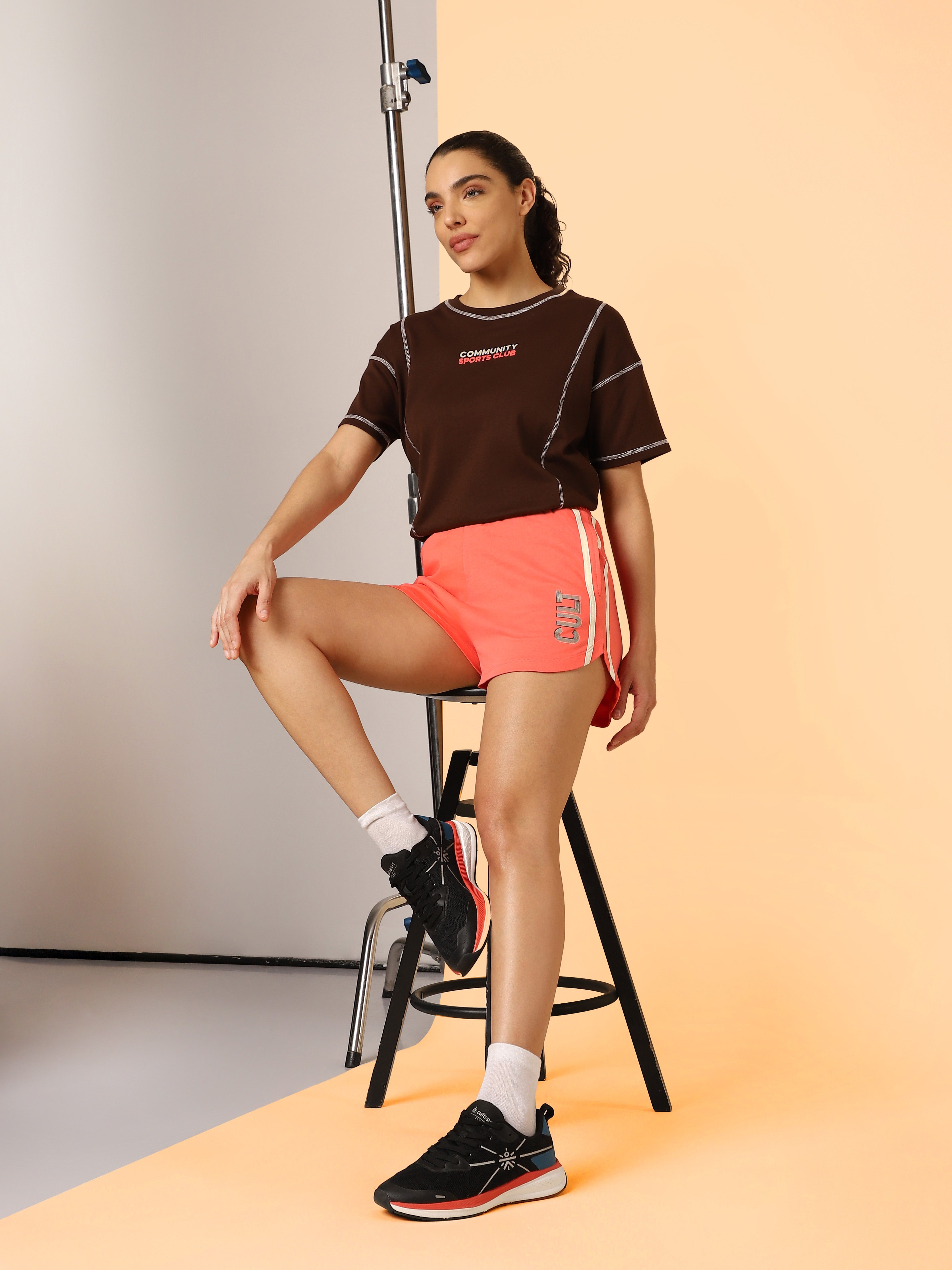 Women's Coral Club Brand Carrier Shorts