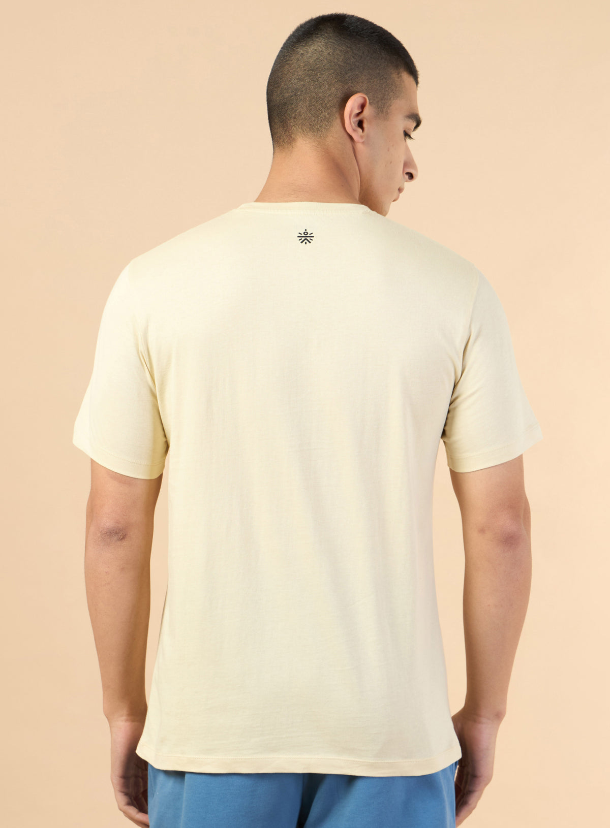 Men's Beige Cult Sport's Club T-shirt