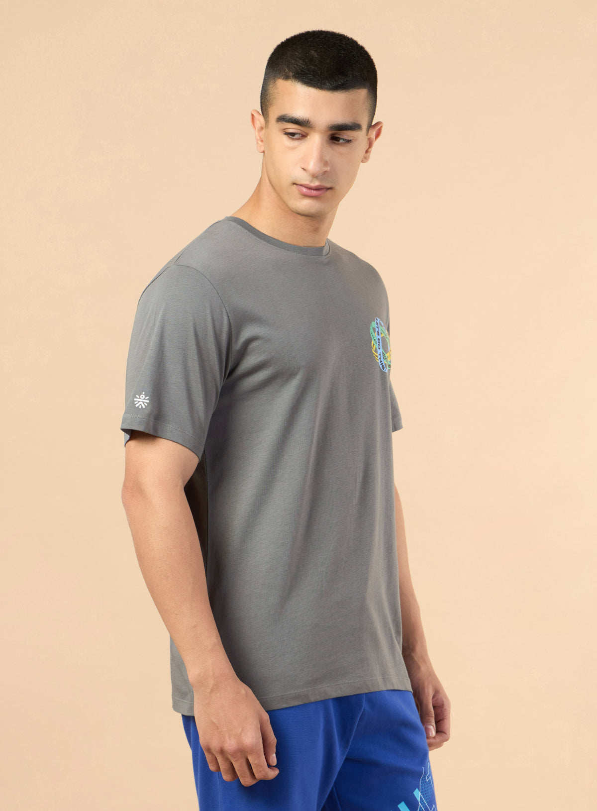 Men's Dark Grey Community Graphic T-shirt