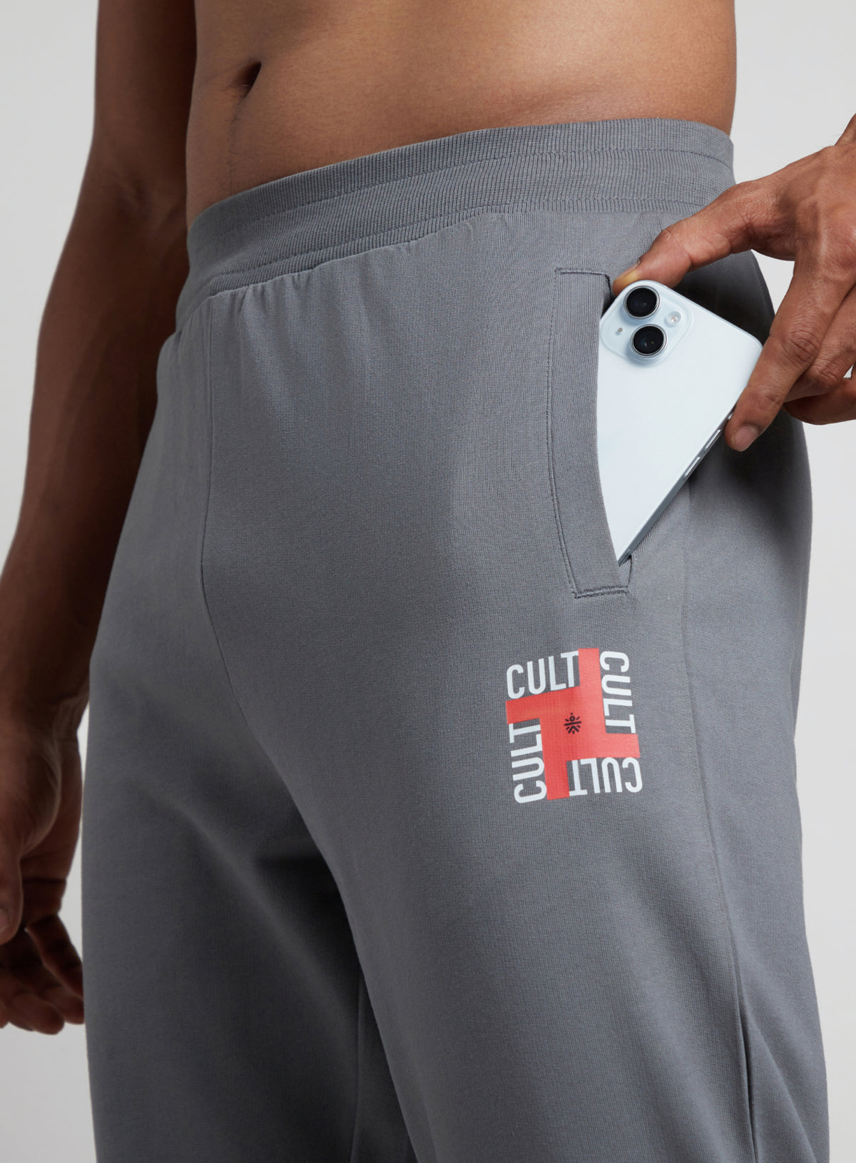 Men's Dark Grey All in Sports Trackpants
