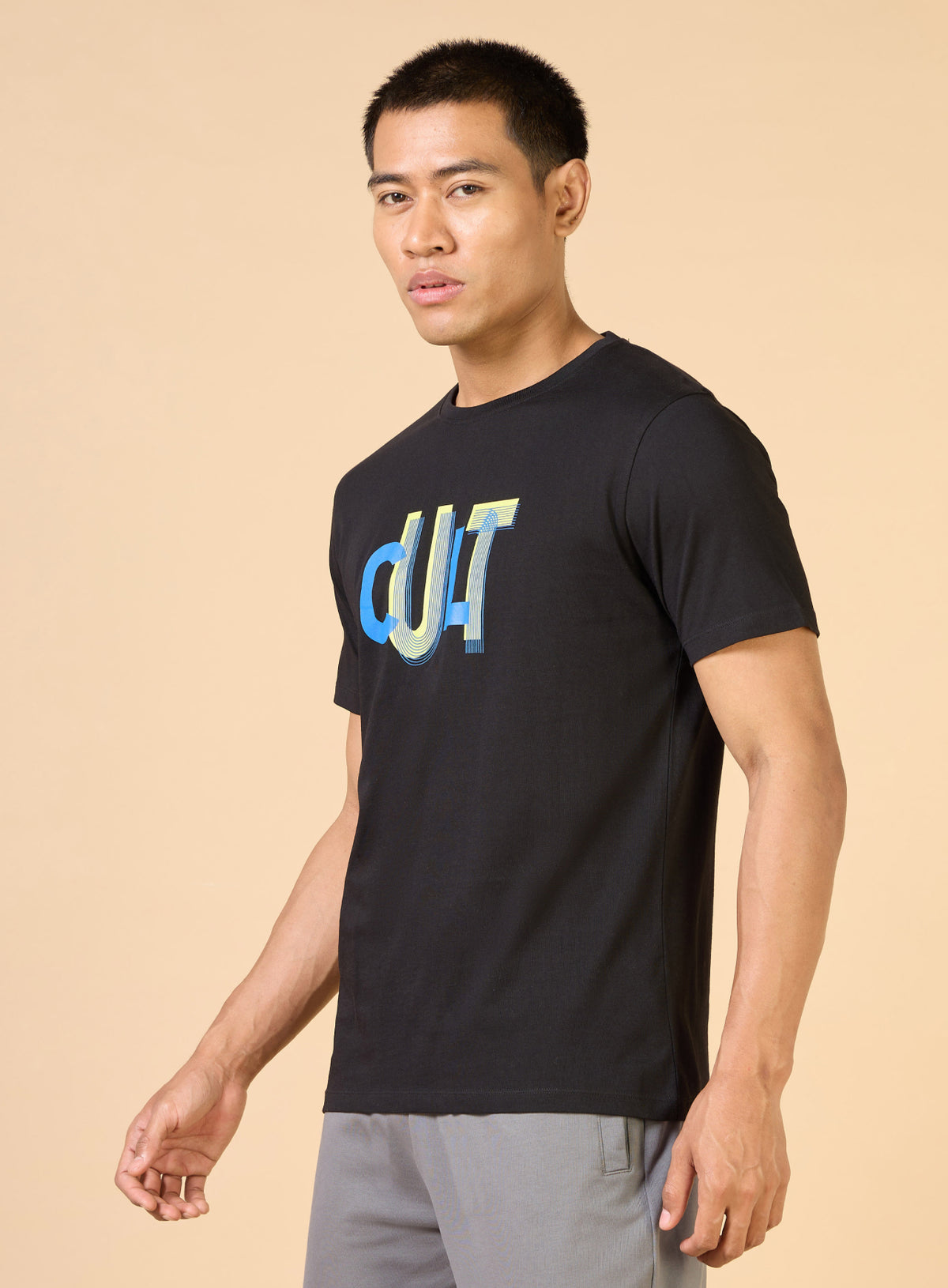 Men's Black Cult Brand Carrier T-shirt