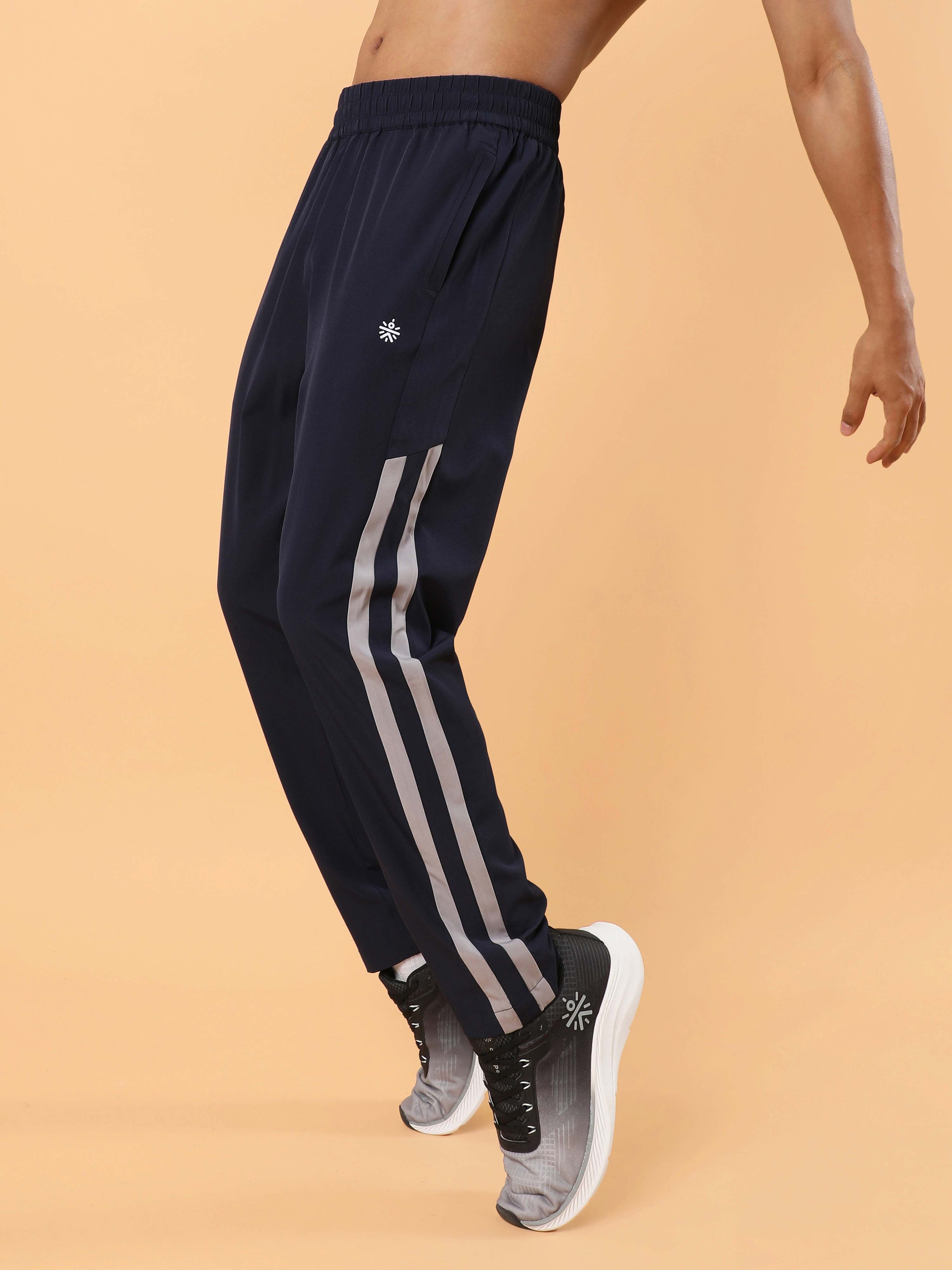 Men's Navy Sporty Training Trackpants