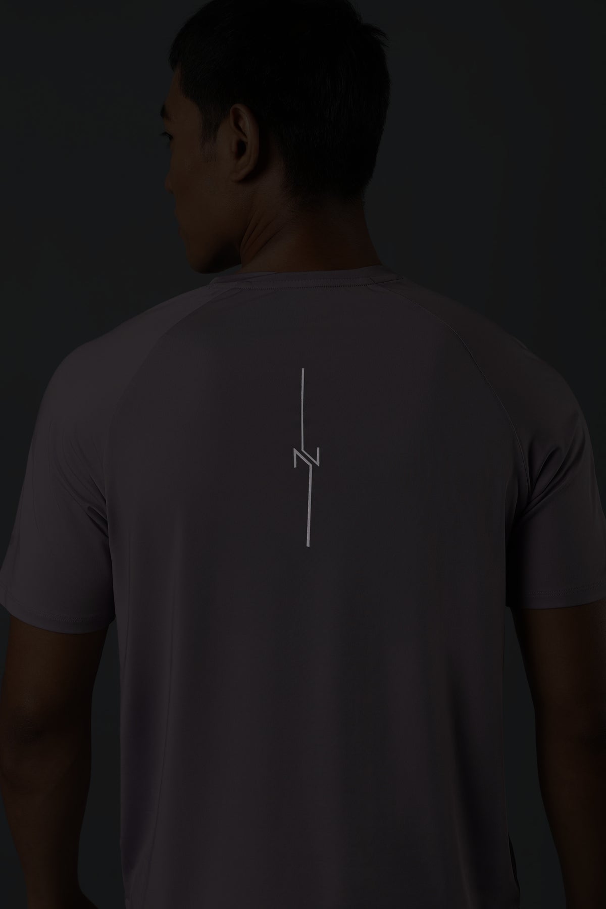 Men's Purple Run Forward T-shirt