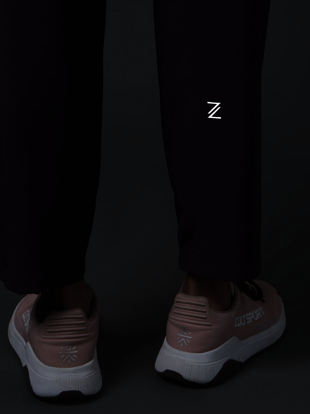 Women's Purple Night Run Trackpants