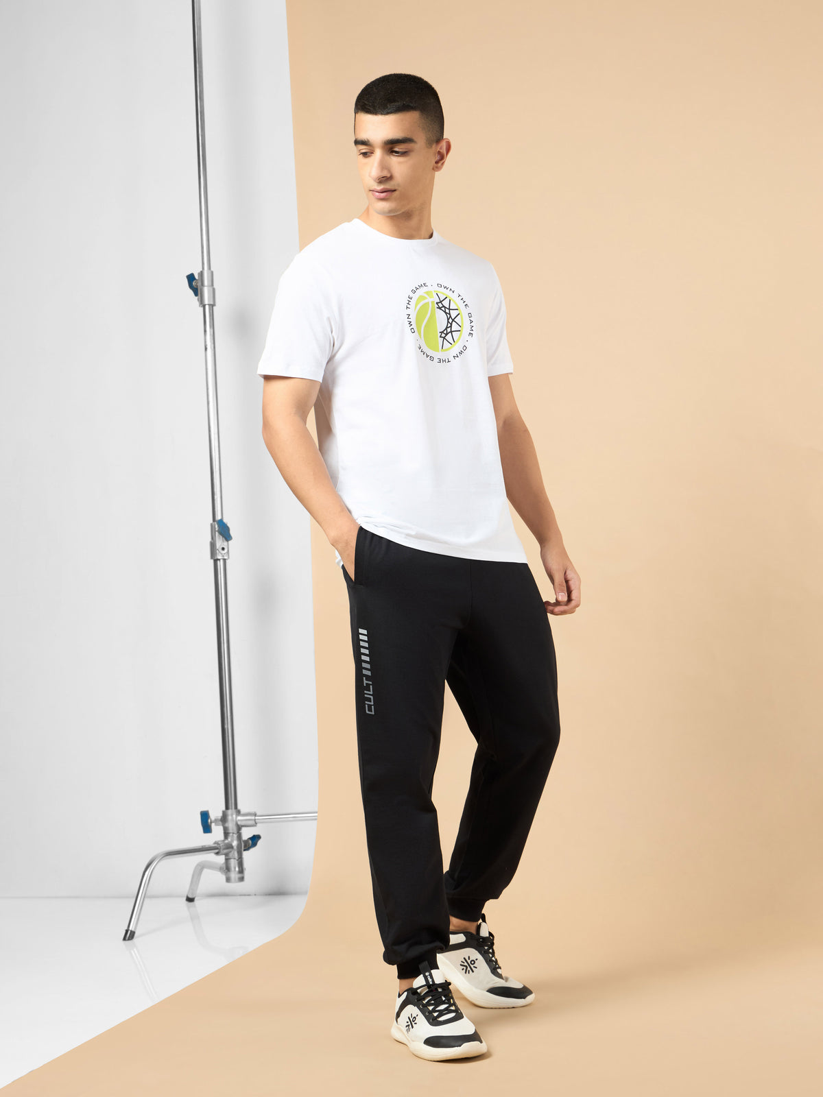 Men's Black Cult Training Joggers