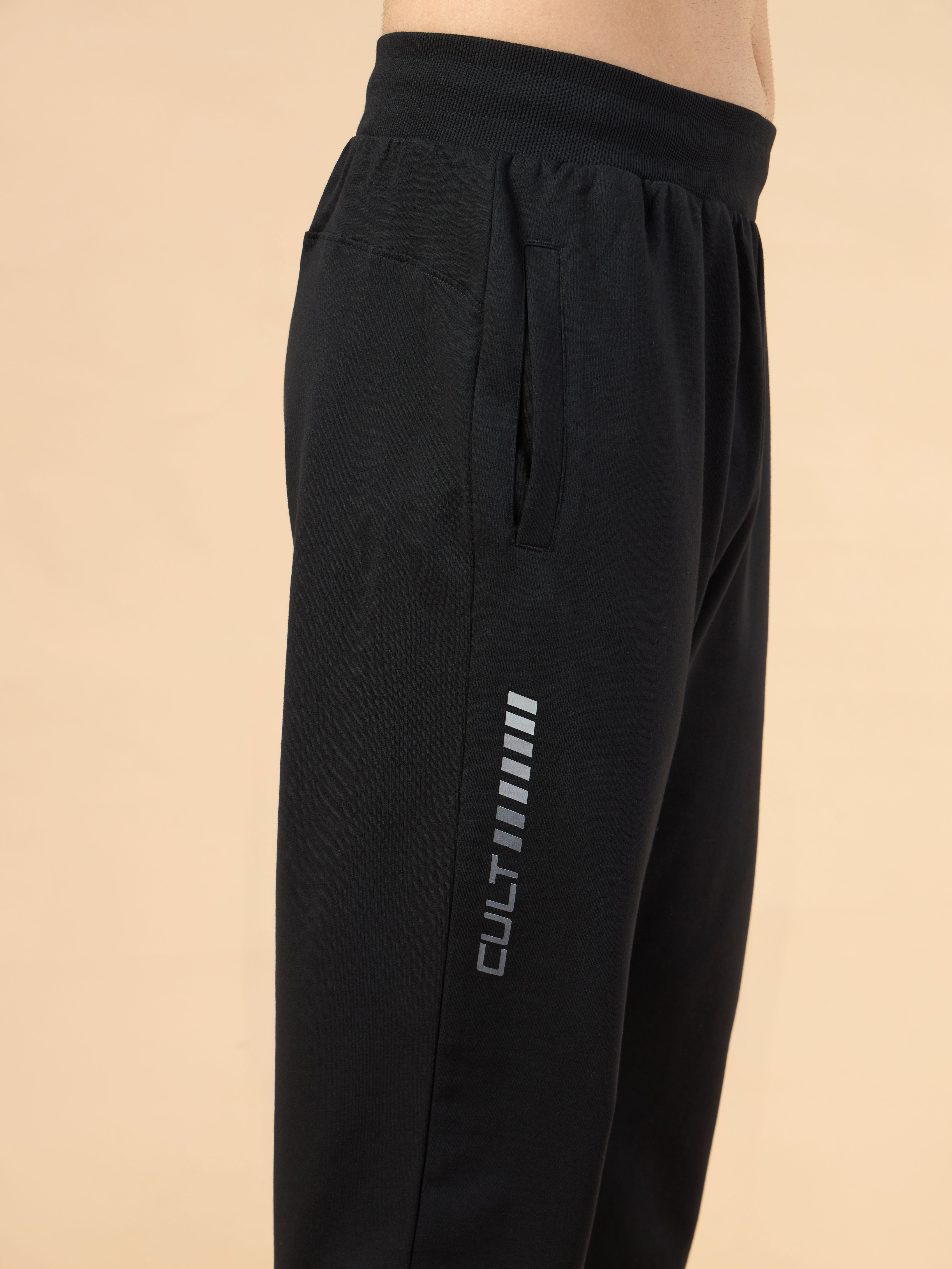 Men's Black Cult Training Joggers