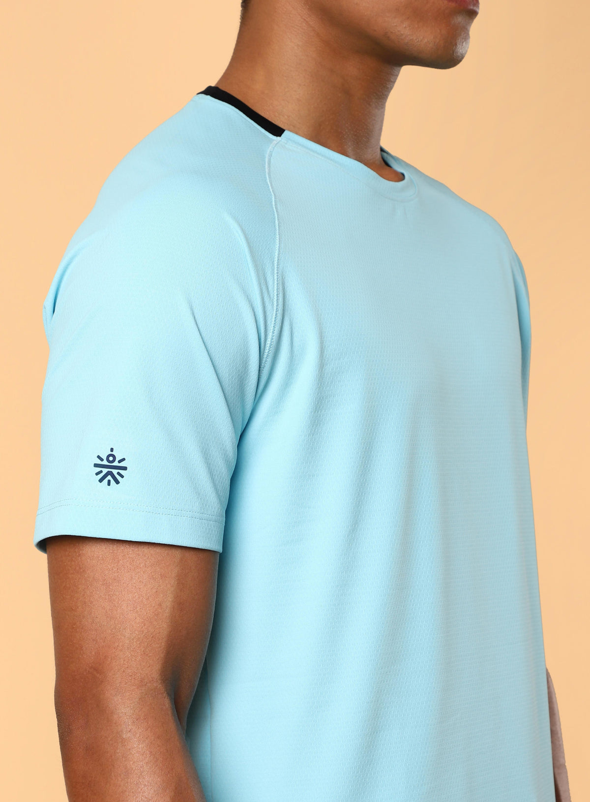 Men's Sky Blue Workout Essential T-shirt