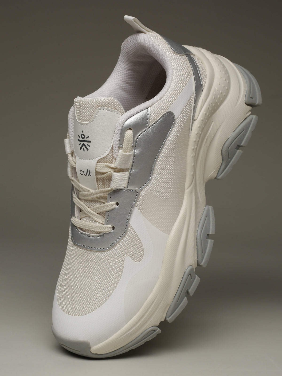 cult Women's Venus Sneakers - Off White/Silver