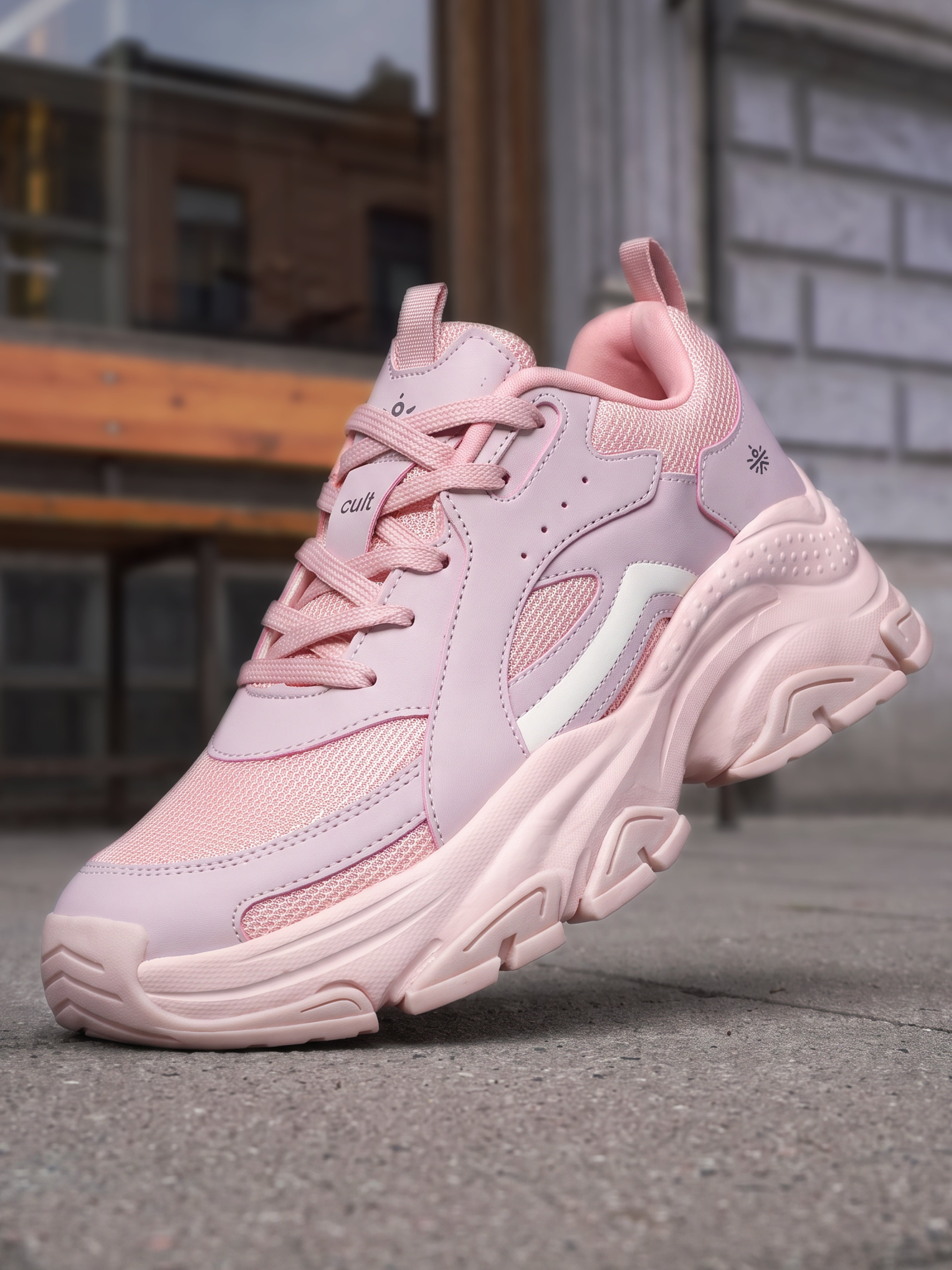 cult Women's Luna Sneakers - Mauve