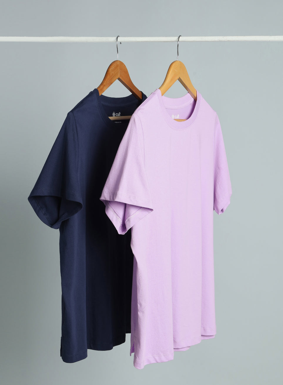 Women's Cult Essential Cotton Plus Size Pack of 2 Regular Fit T-shirts