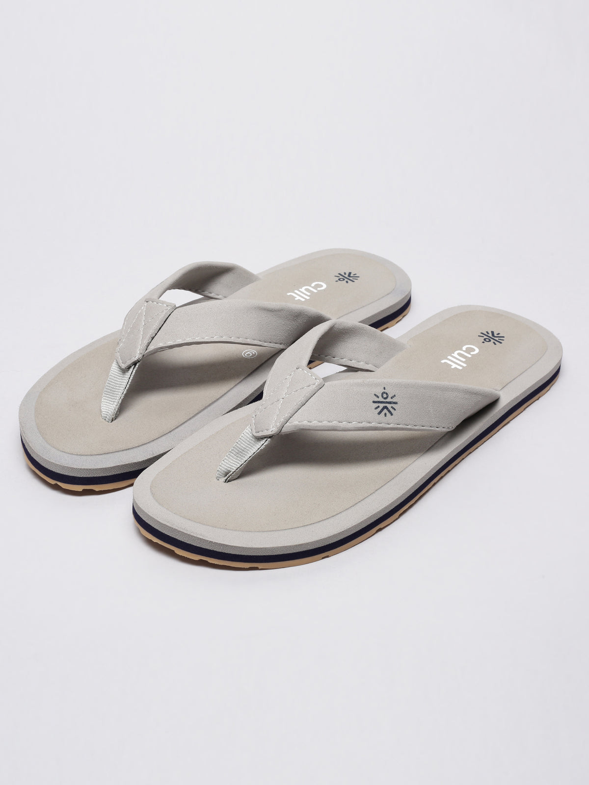 cult Men's Vetra Flip Flops - Grey