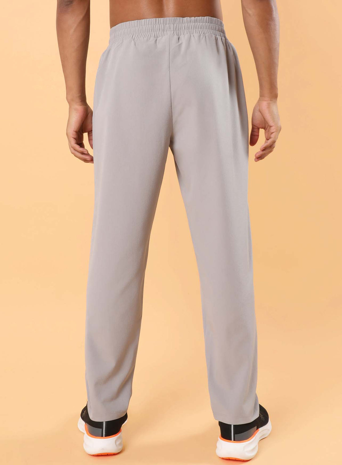 Men's Grey Training Sculpted Trackpants