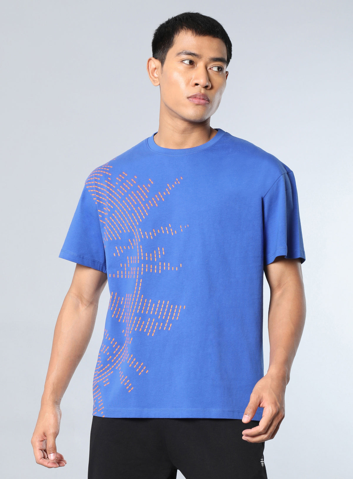 Men's Blue Beat it Relaxed fit T-shirt