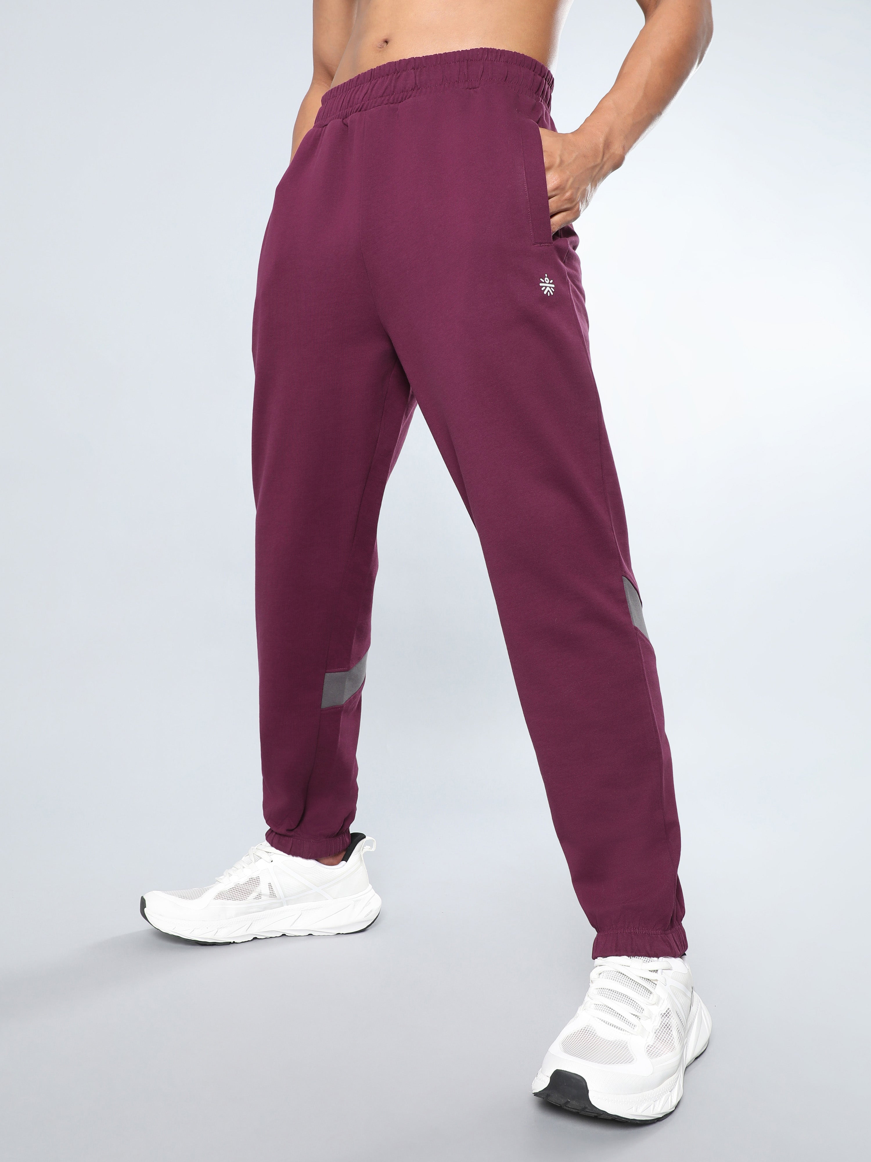 Men's Maroon Move it Joggers
