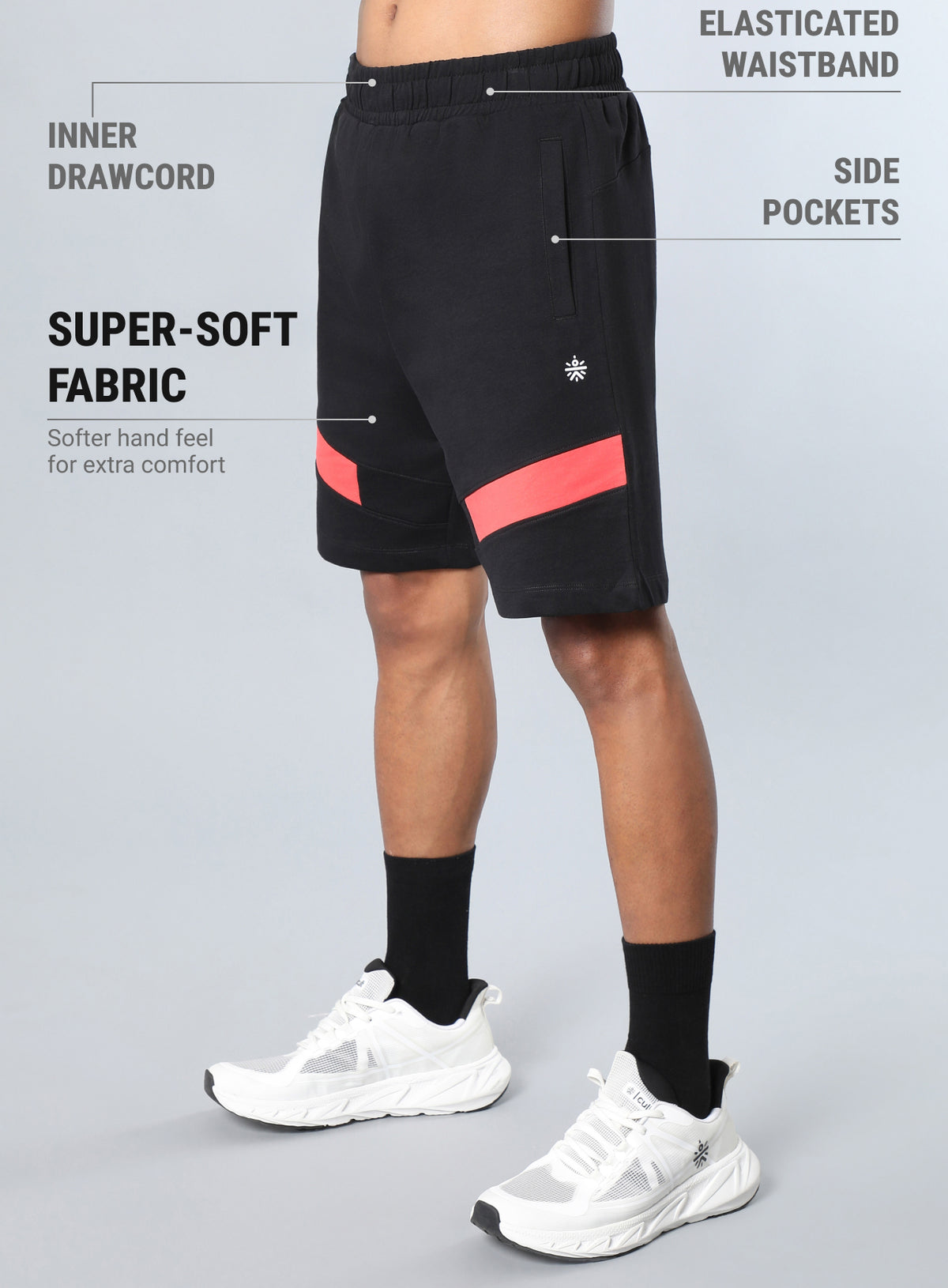 Men's Black Beat it Shorts