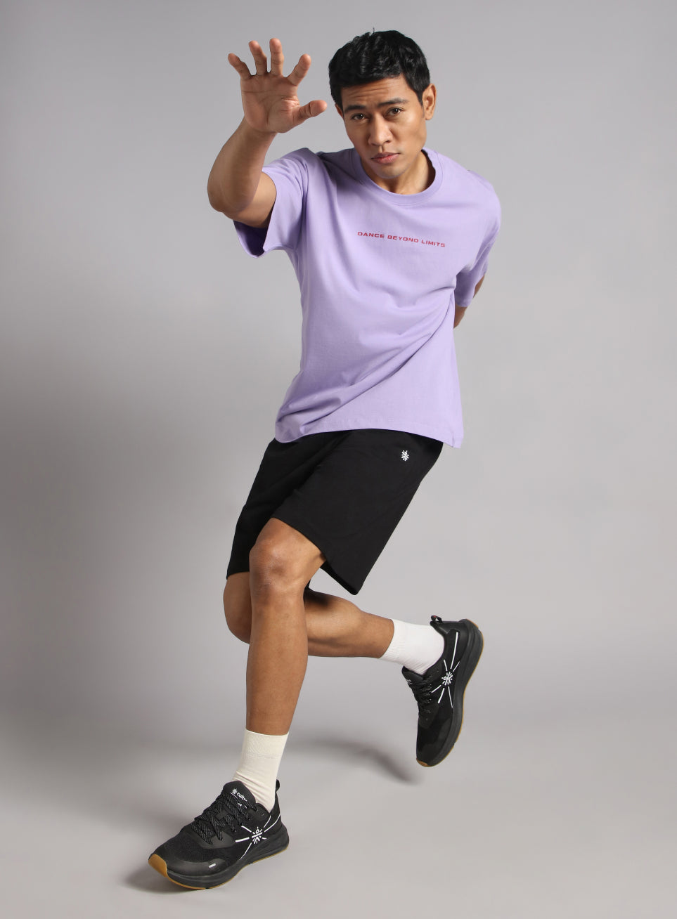 Men's Black Dance Brand Carrier Shorts