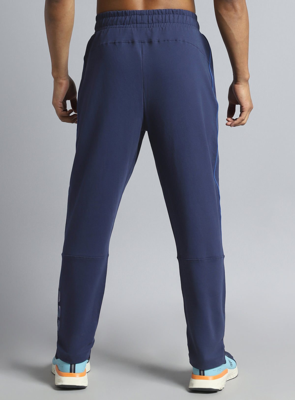 Men's Blue Dance Brand Carrier Trackpants
