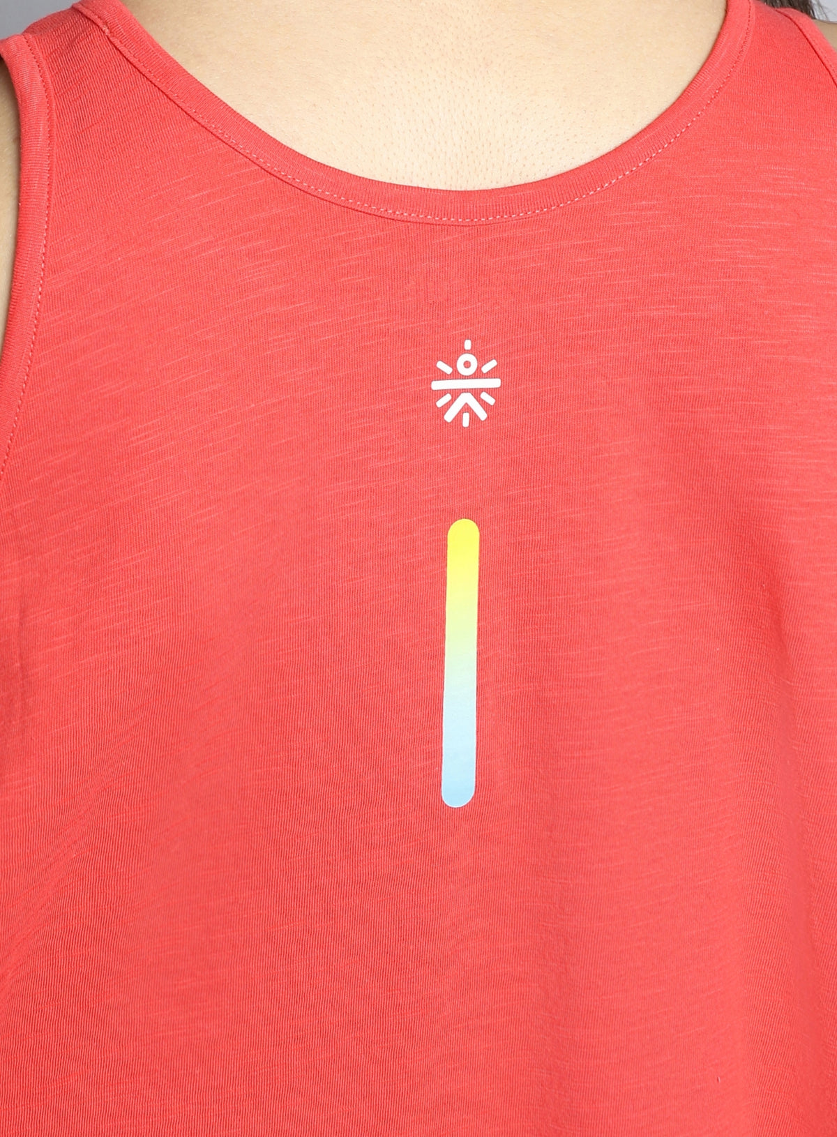 Women's Coral Dance Flow Tank