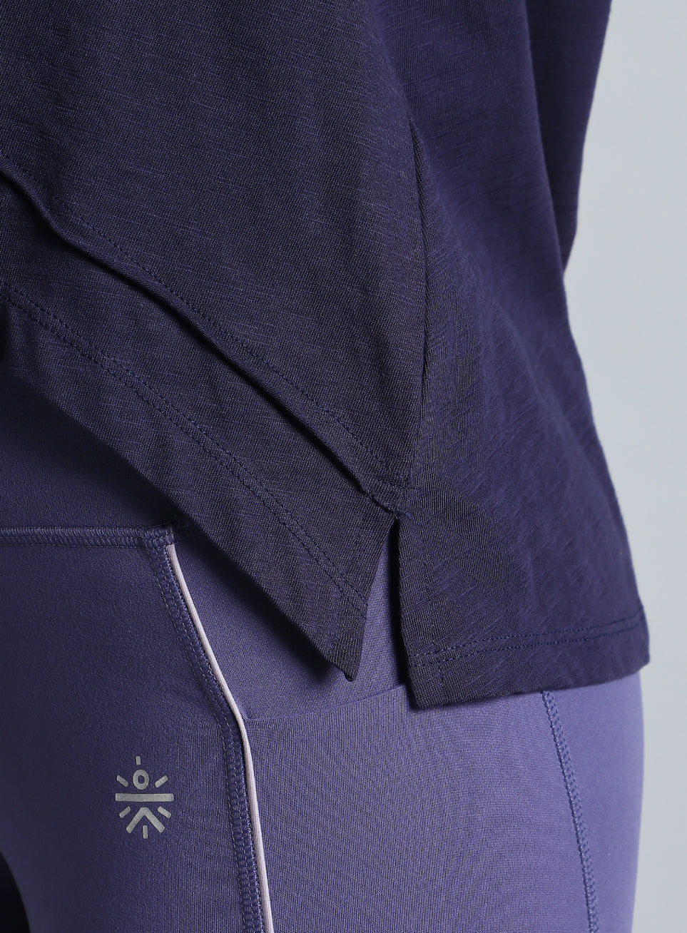 Women's Navy Yoga Flow Tank